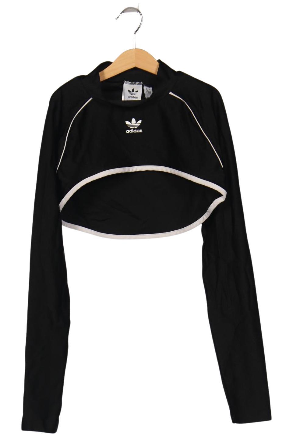 

adidas Originals Damen Langarmshirt, schwarz, Gr. 34
