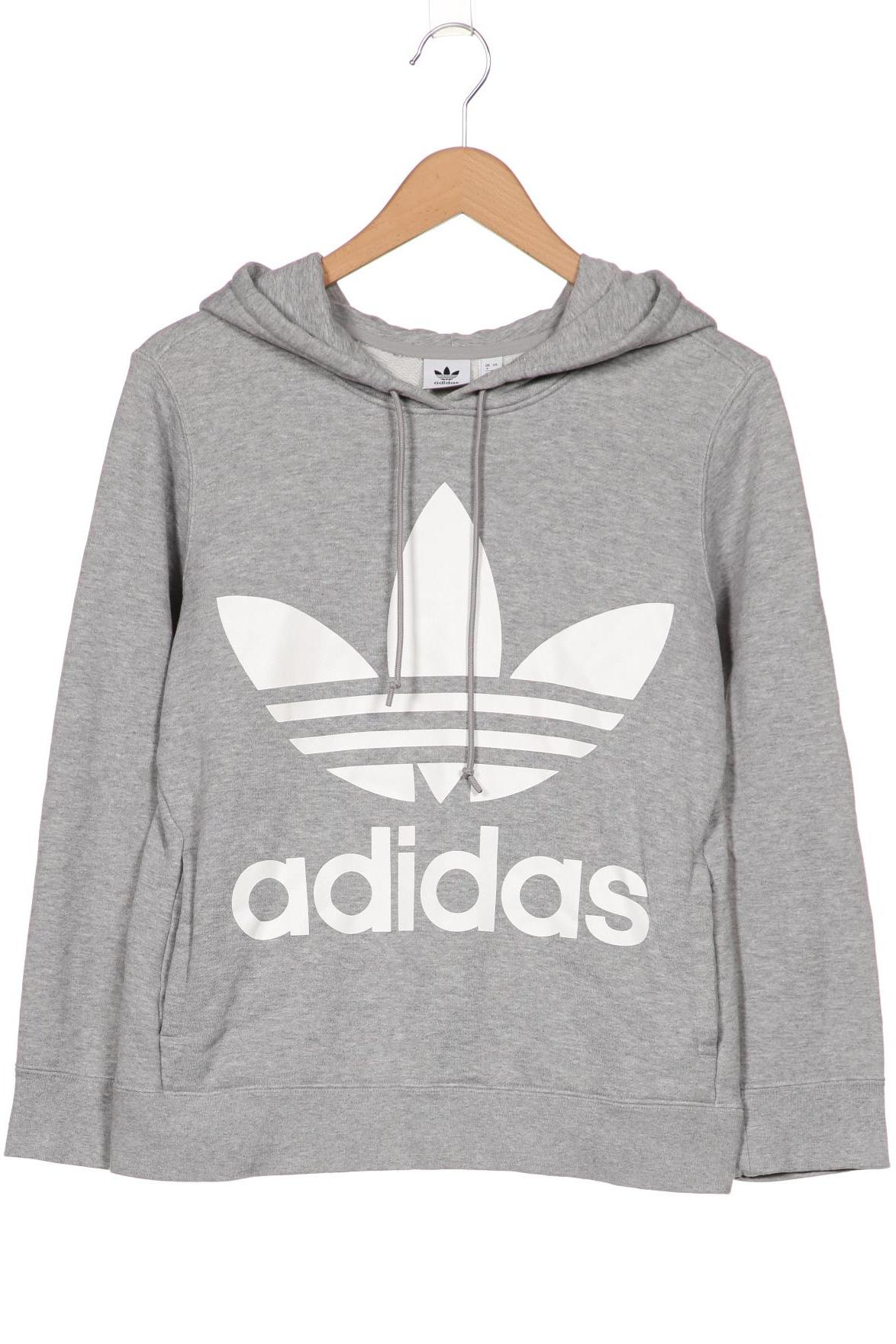 

adidas Originals Damen Kapuzenpullover, grau