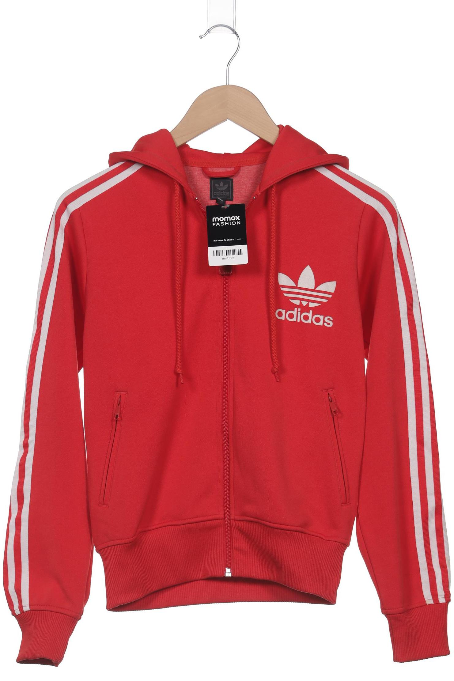

adidas Originals Damen Kapuzenpullover, rot, Gr. 40