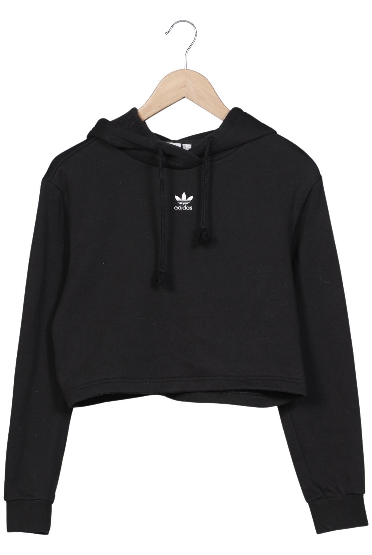 

adidas Originals Damen Kapuzenpullover, schwarz, Gr. 34