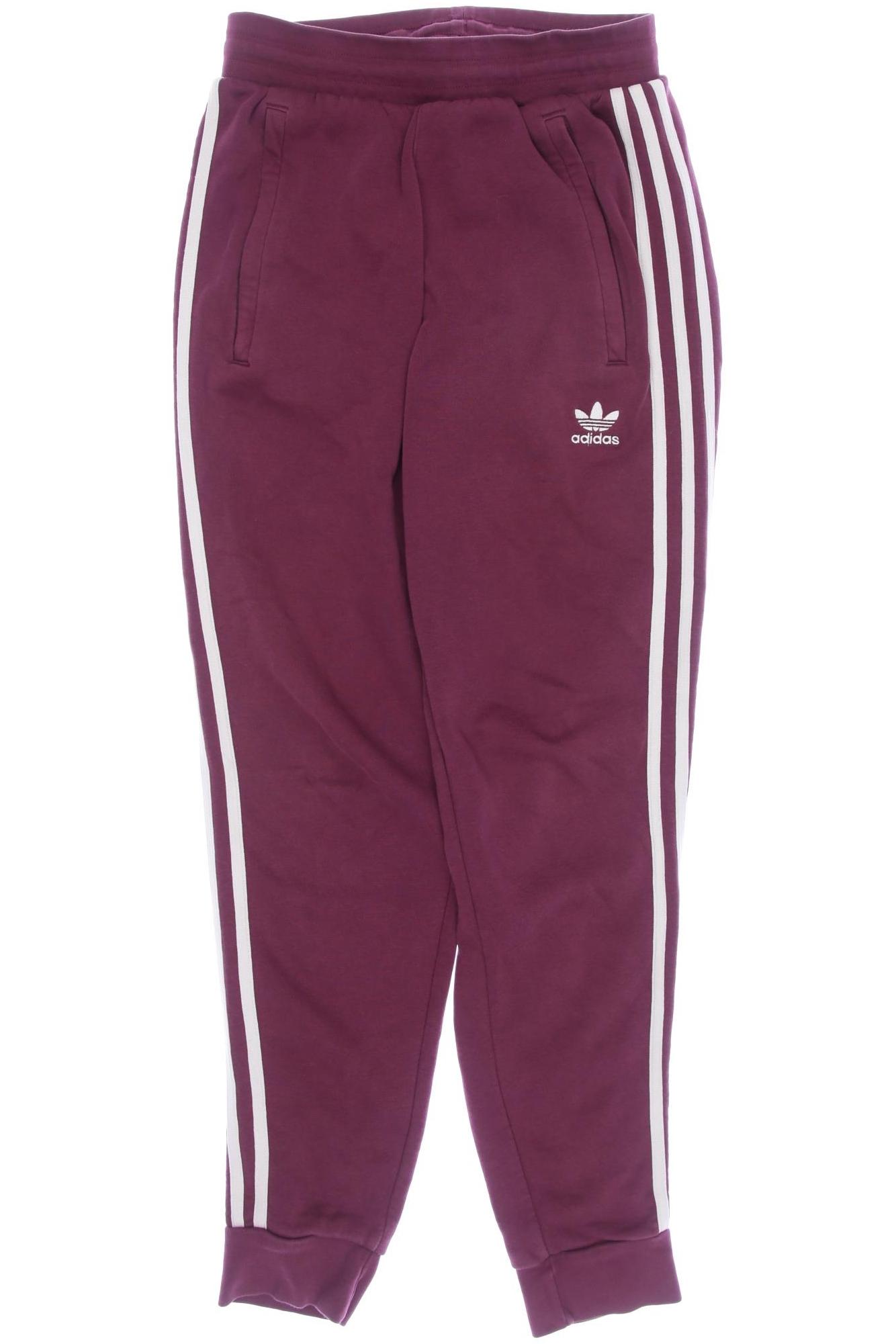 

adidas Originals Damen Stoffhose, bordeaux, Gr. 0