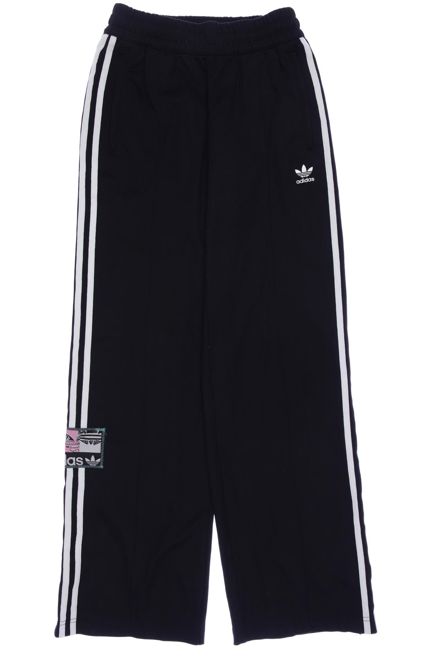 

adidas Originals Damen Stoffhose, schwarz, Gr. 0