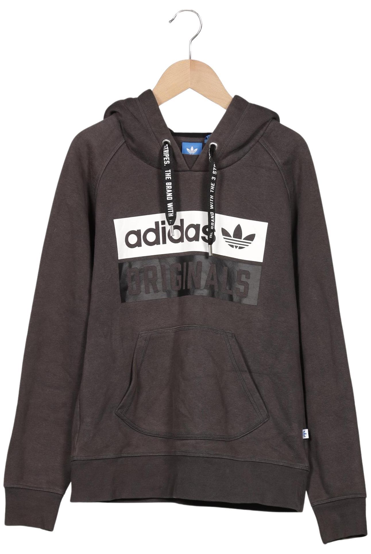 

adidas Originals Damen Kapuzenpullover, grau, Gr. 36