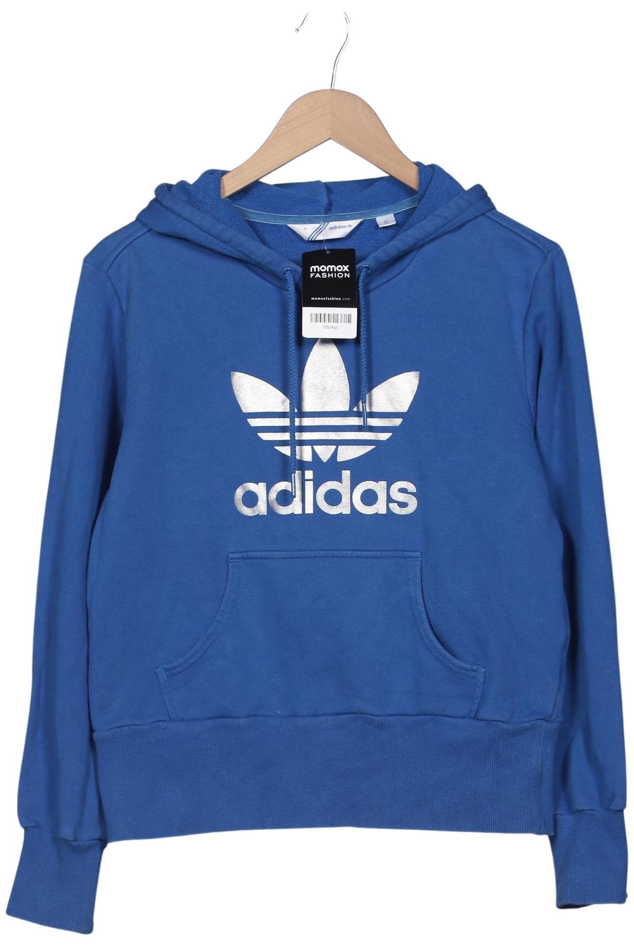 

adidas Originals Damen Kapuzenpullover, blau, Gr. 42