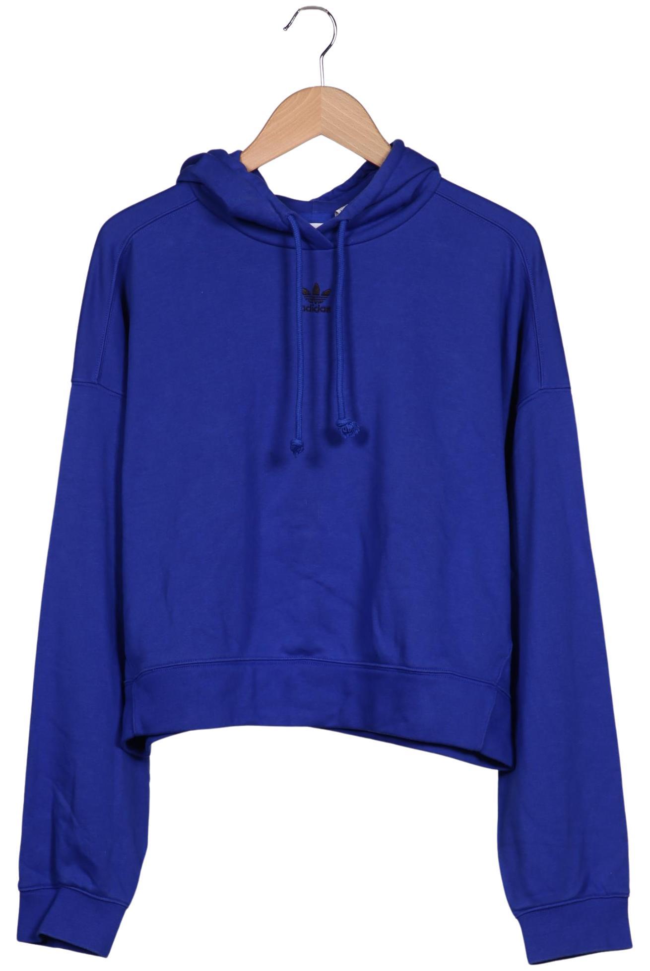 

adidas Originals Damen Kapuzenpullover, blau, Gr. 44