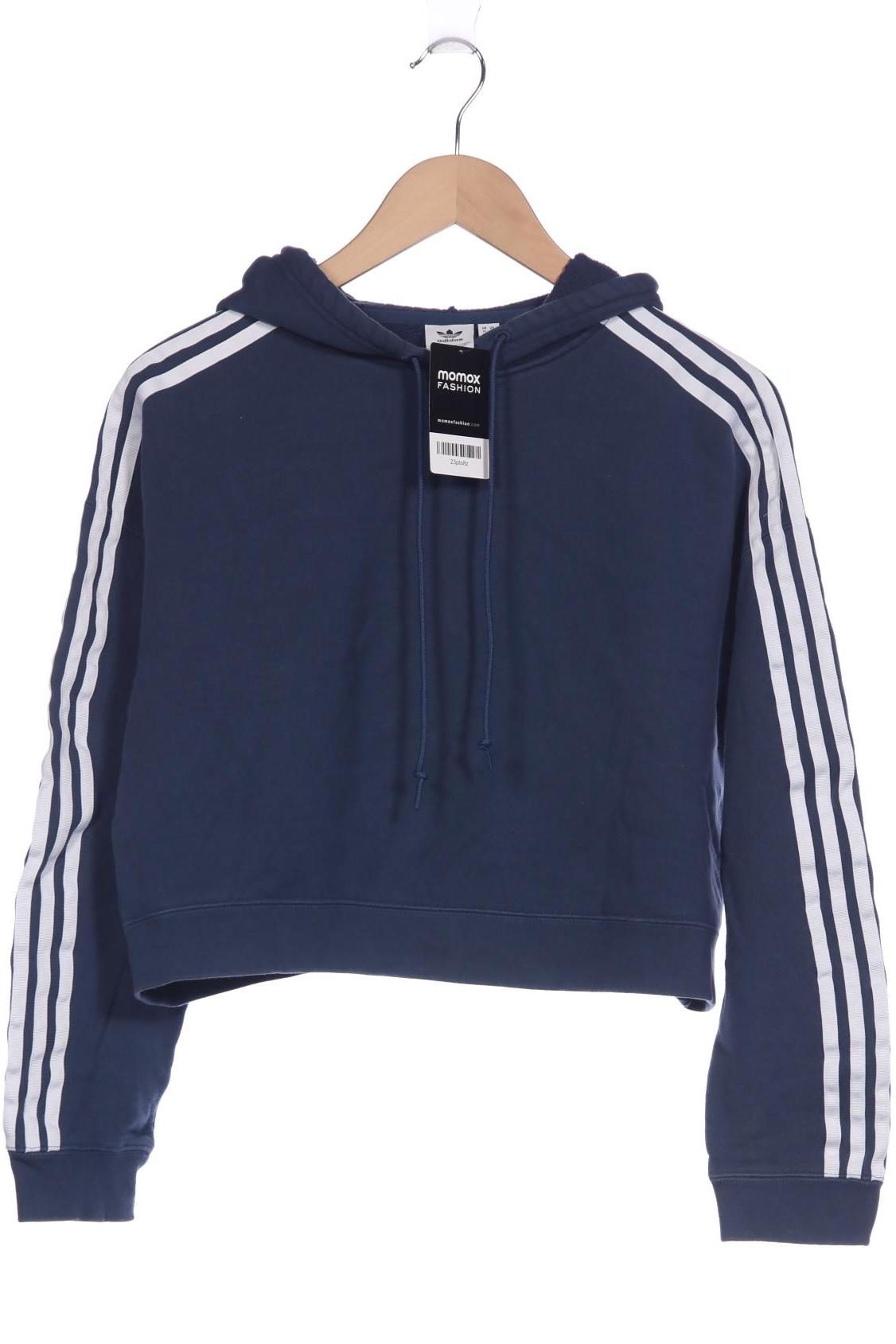 

adidas Originals Damen Kapuzenpullover, blau, Gr. 40