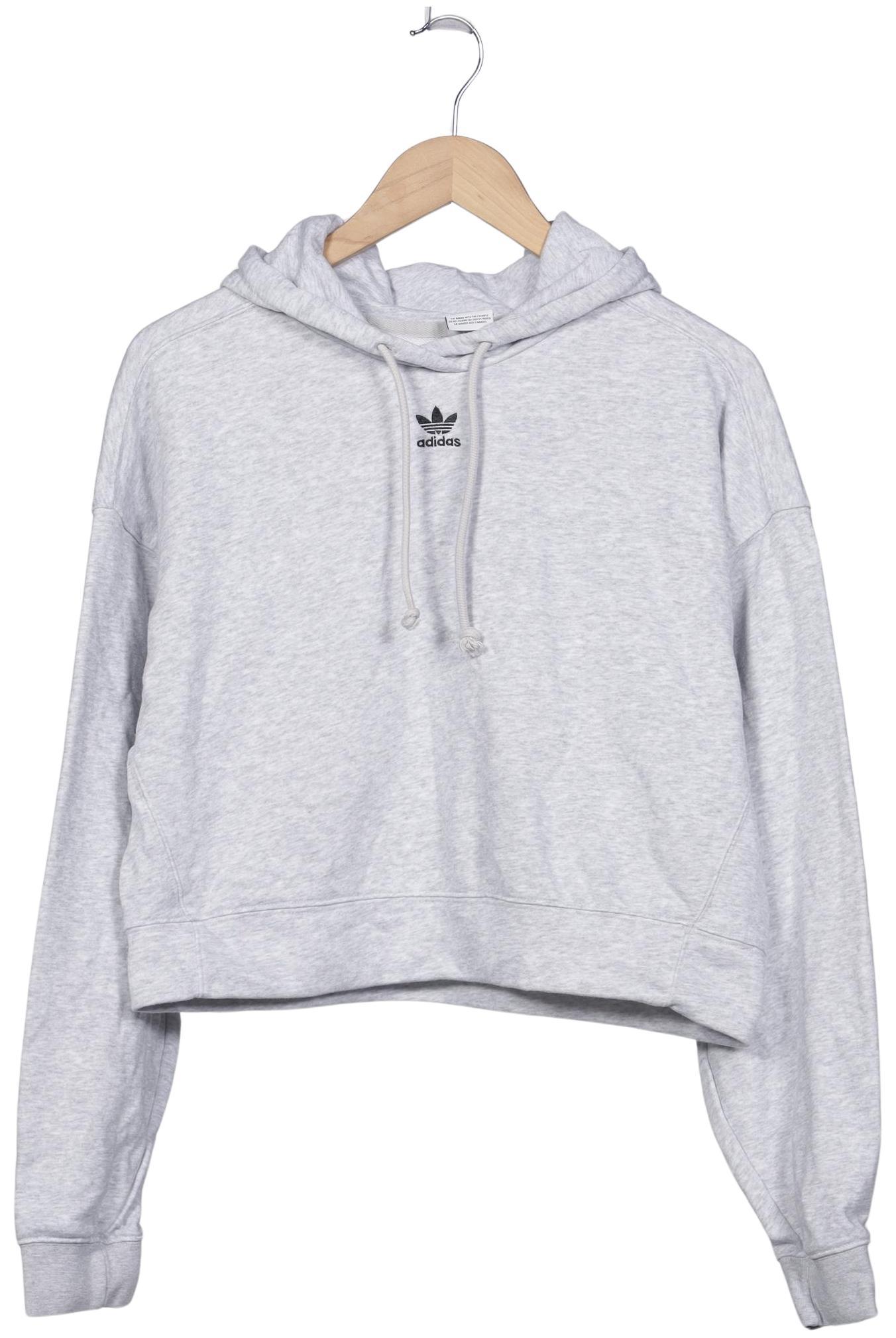 

adidas Originals Damen Kapuzenpullover, grau, Gr. 38