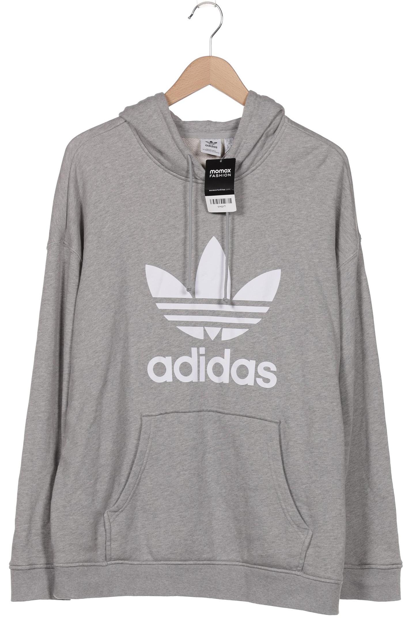 

adidas Originals Damen Kapuzenpullover, grau, Gr. 48
