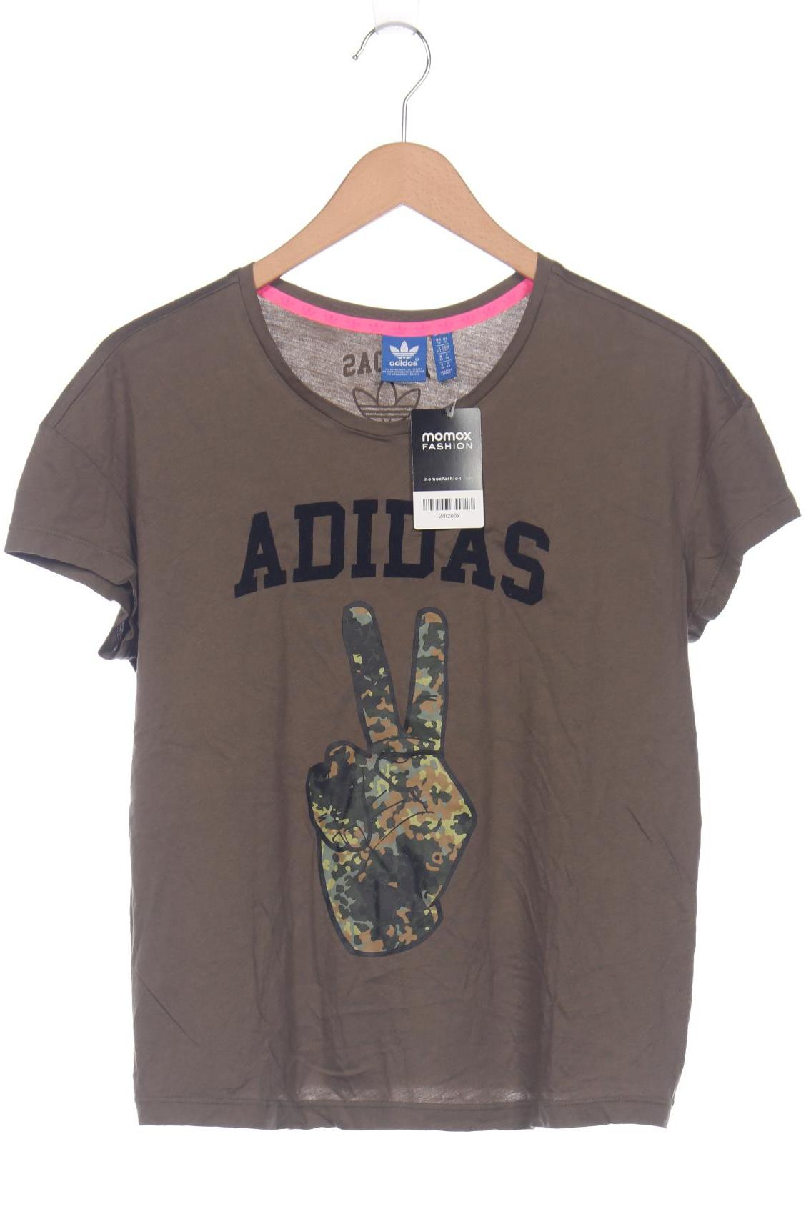 

adidas Originals Damen T-Shirt, grün, Gr. 36