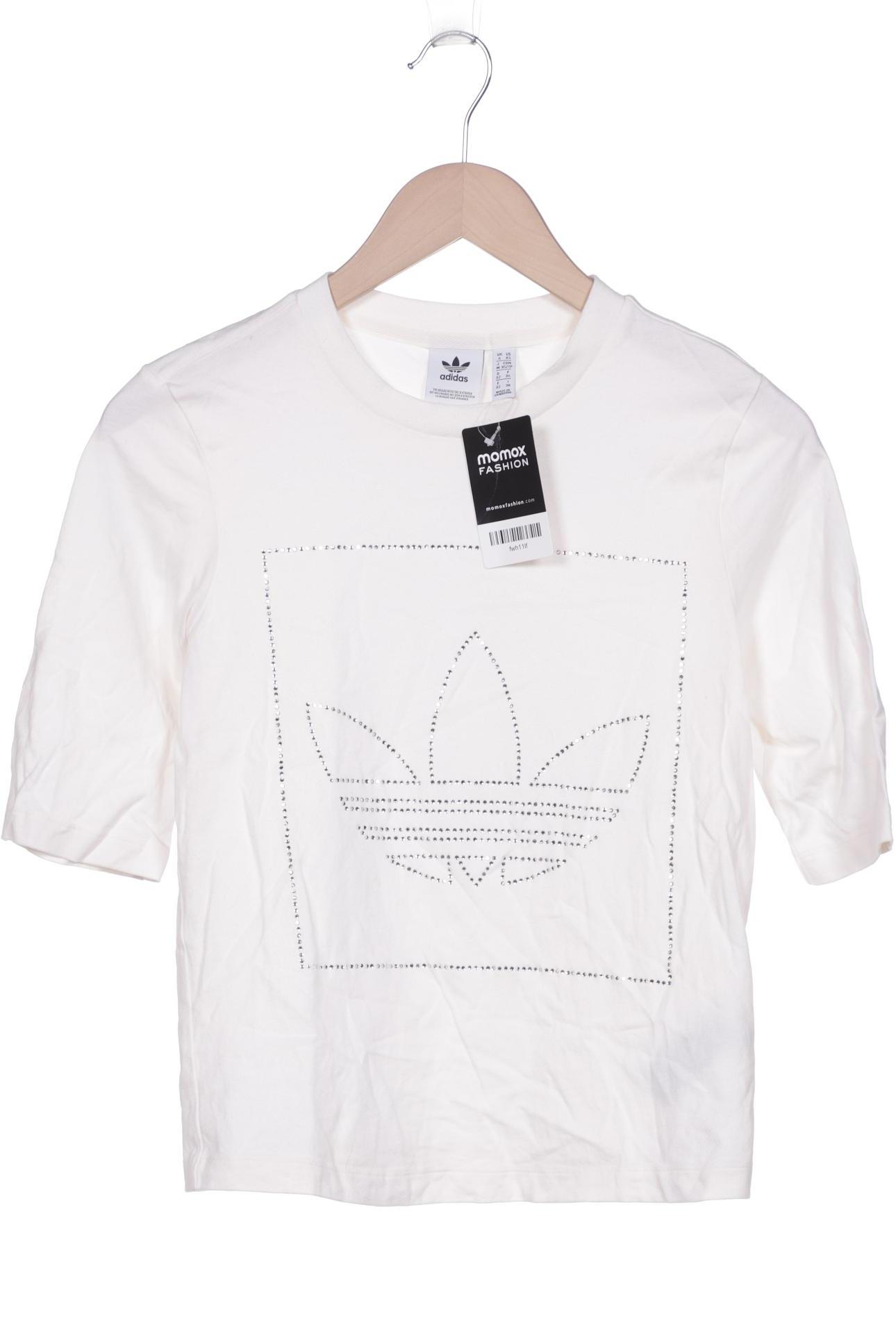 

adidas Originals Damen Langarmshirt, weiß, Gr. 32