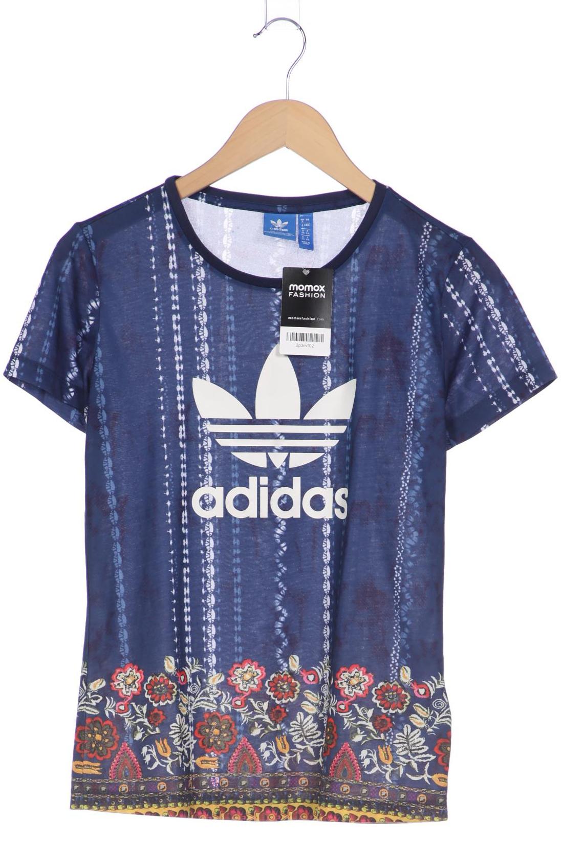 

adidas Originals Damen T-Shirt, blau, Gr. 34