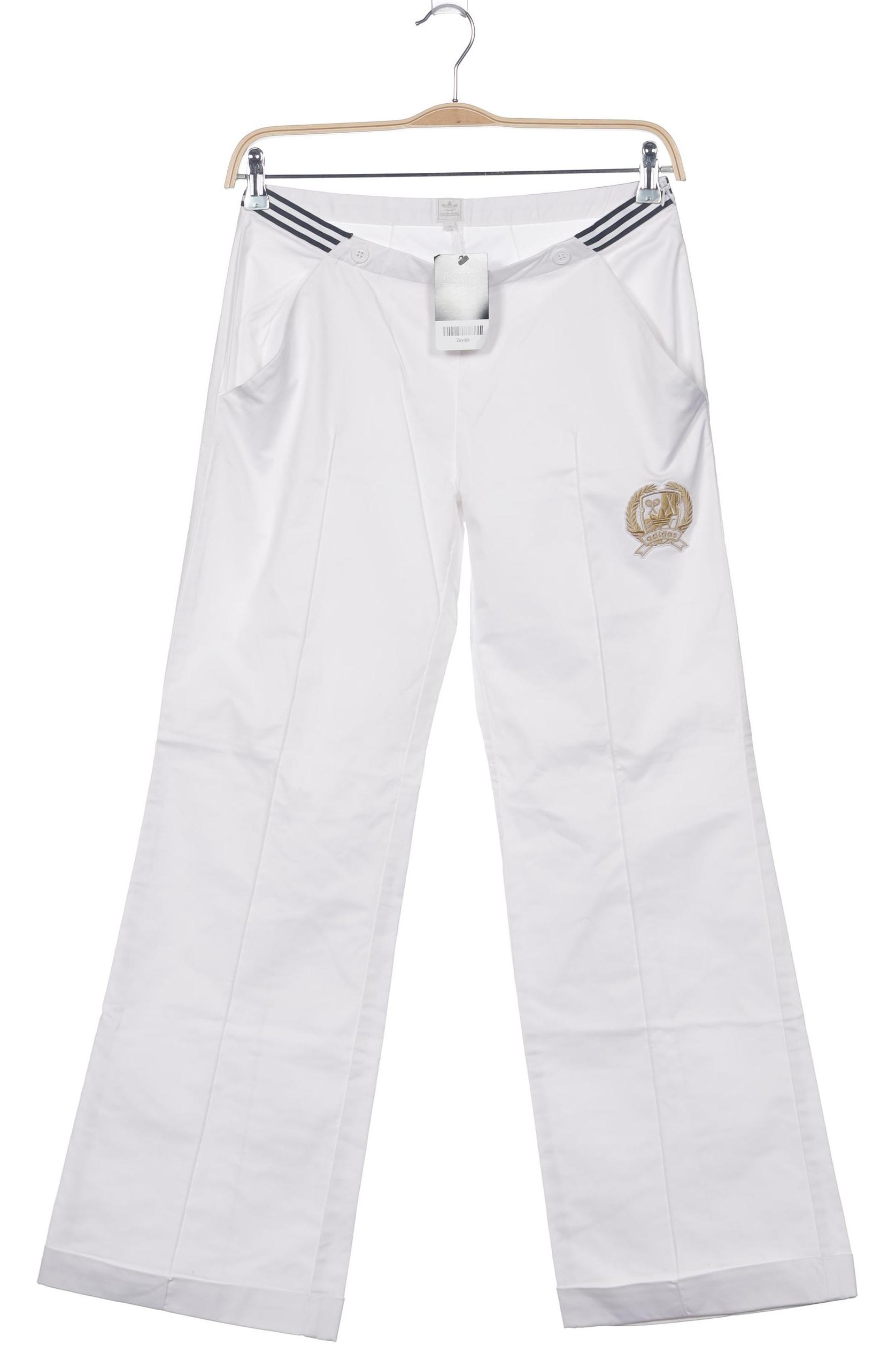 

adidas Originals Damen Stoffhose, weiß, Gr. 38