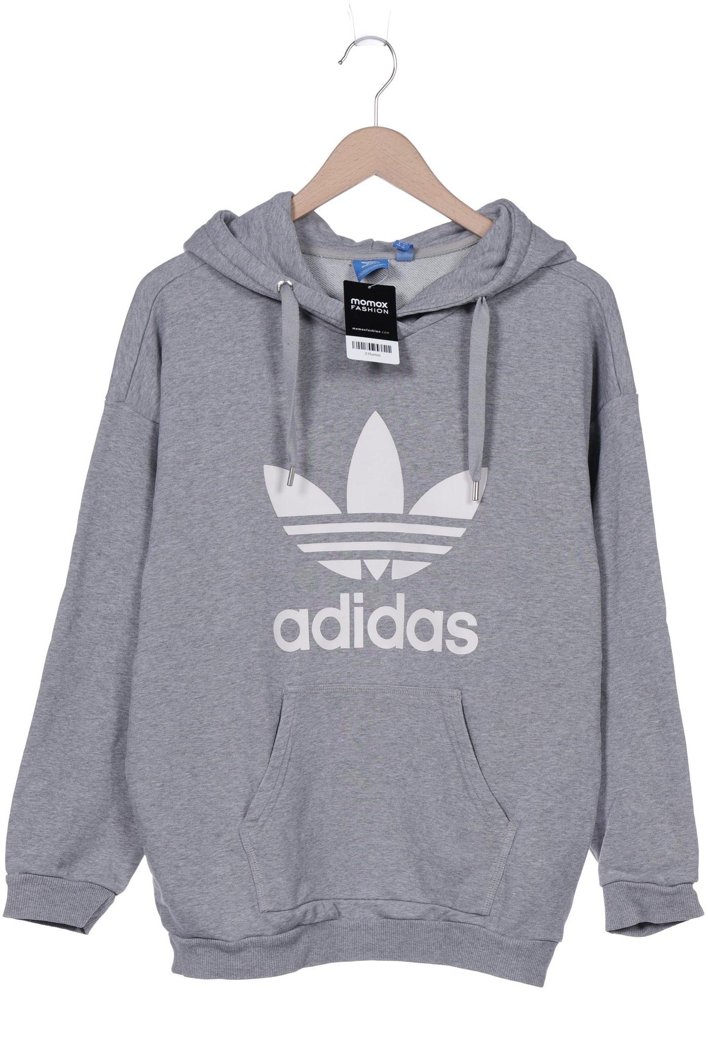 

adidas Originals Damen Kapuzenpullover, grau