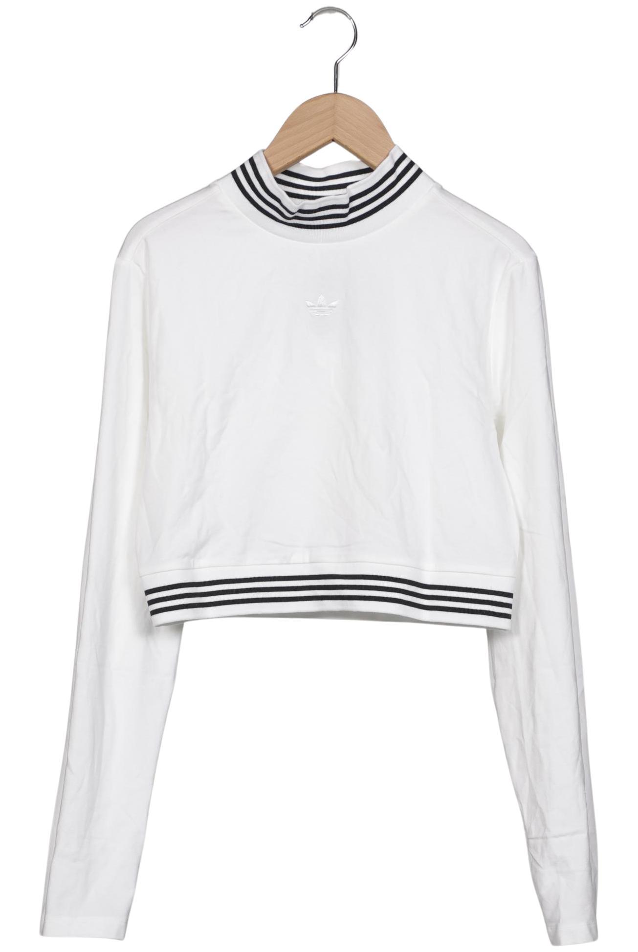

adidas Originals Damen Langarmshirt, weiß, Gr. 42