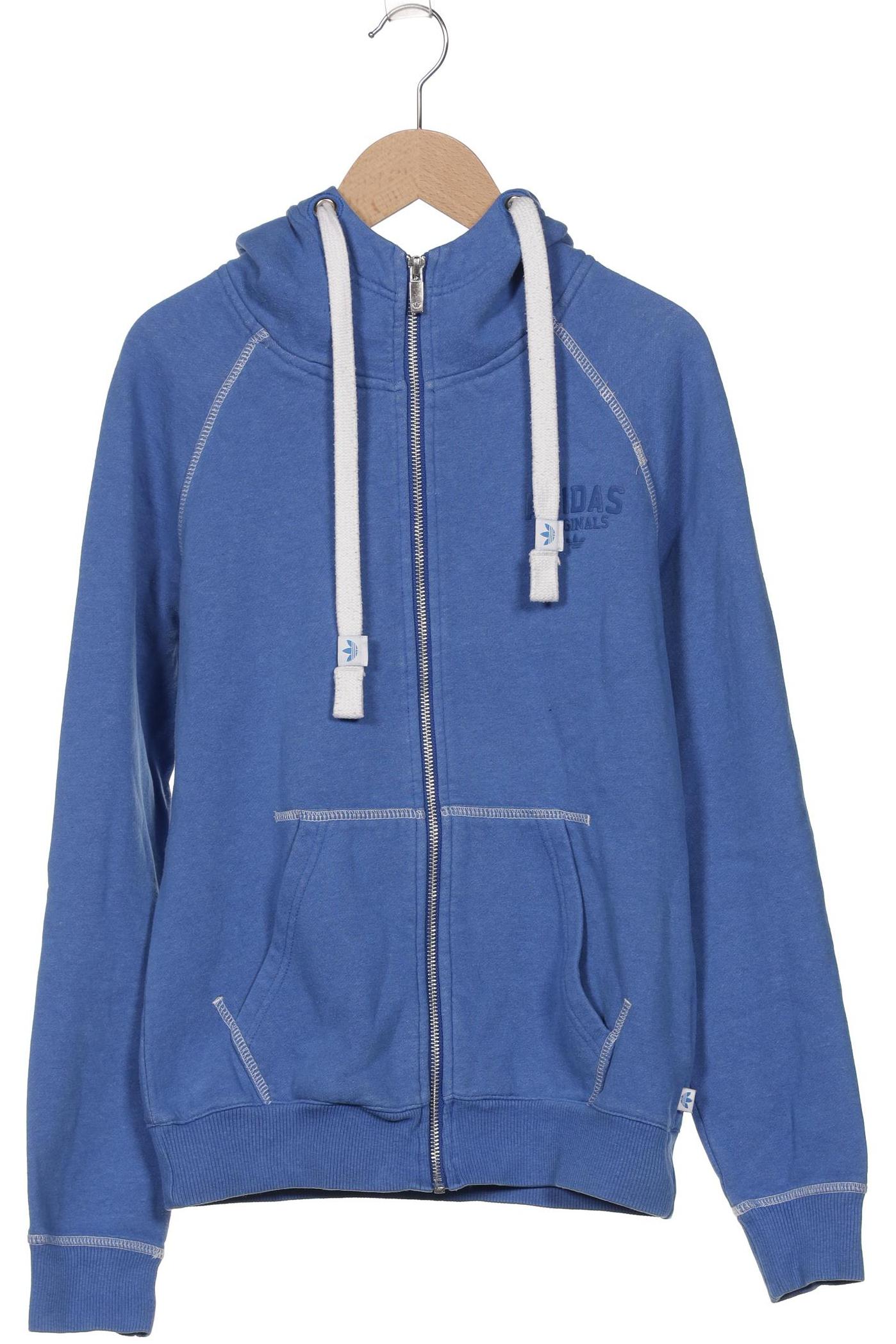 

adidas Originals Damen Kapuzenpullover, blau, Gr. 34