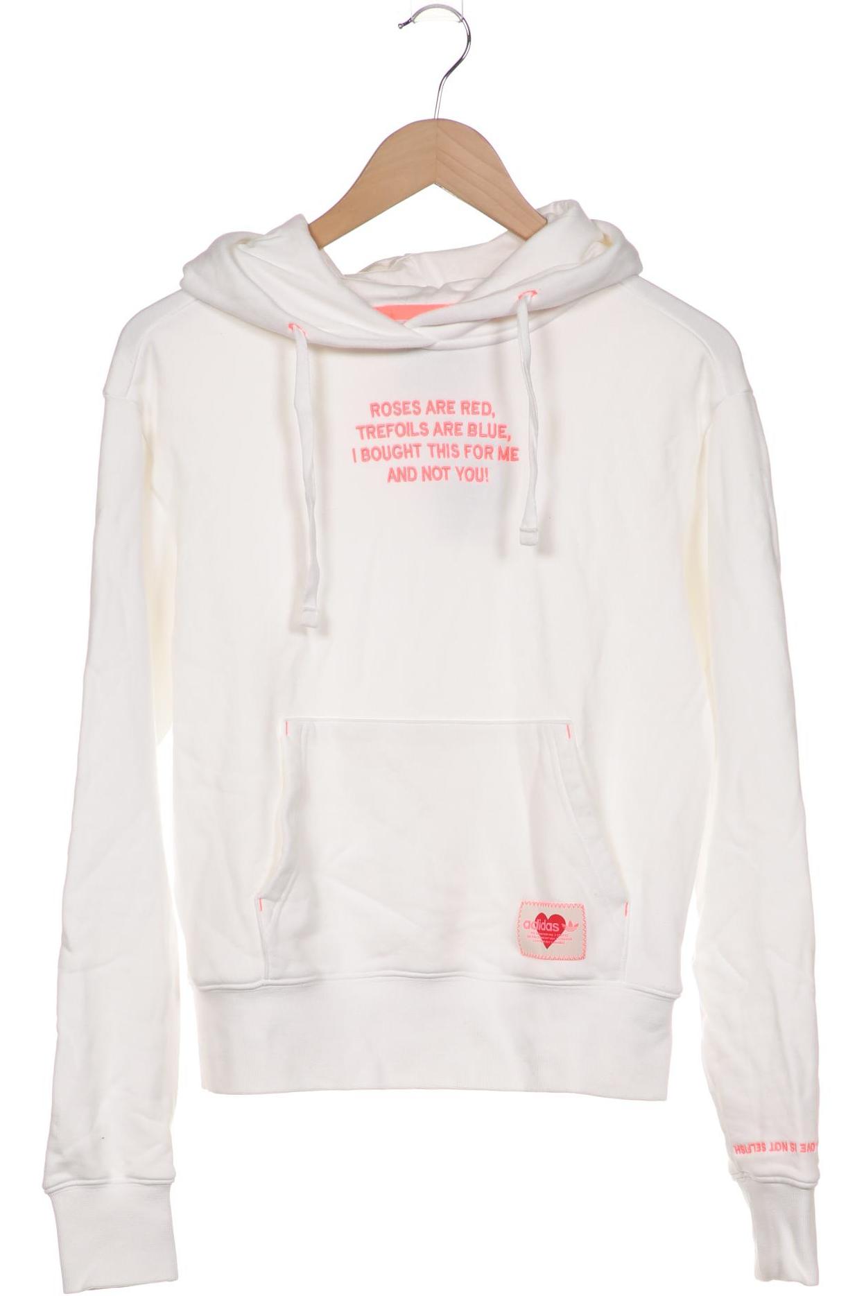 

adidas Originals Damen Kapuzenpullover, weiß, Gr. 32