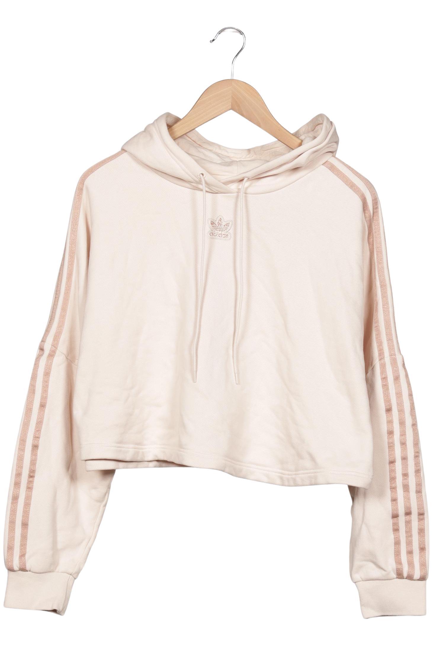 

adidas Originals Damen Kapuzenpullover, cremeweiß, Gr. 40