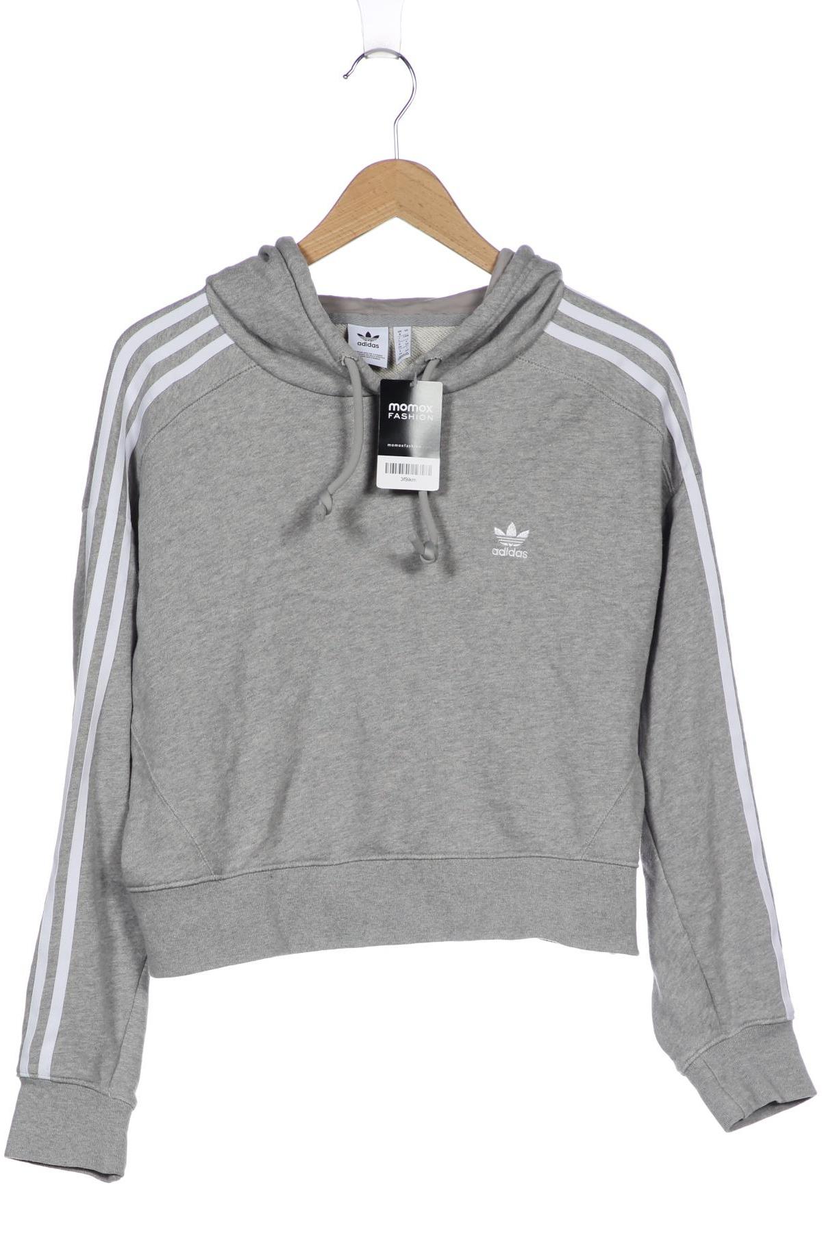 

adidas Originals Damen Kapuzenpullover, grau