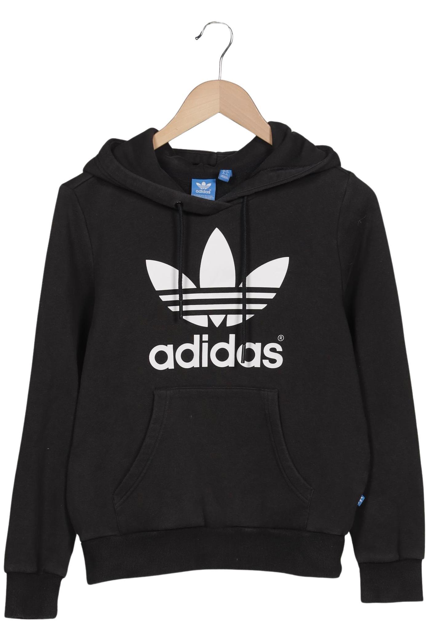 

adidas Originals Damen Kapuzenpullover, schwarz, Gr. 34