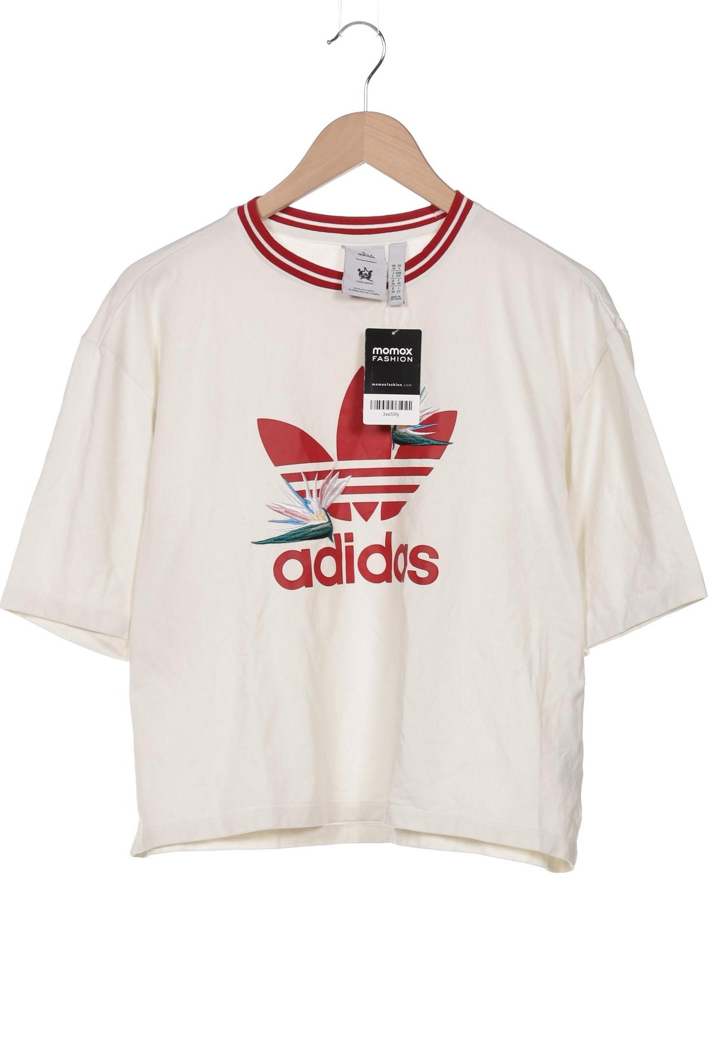 

adidas Originals Damen T-Shirt, weiß, Gr. 36