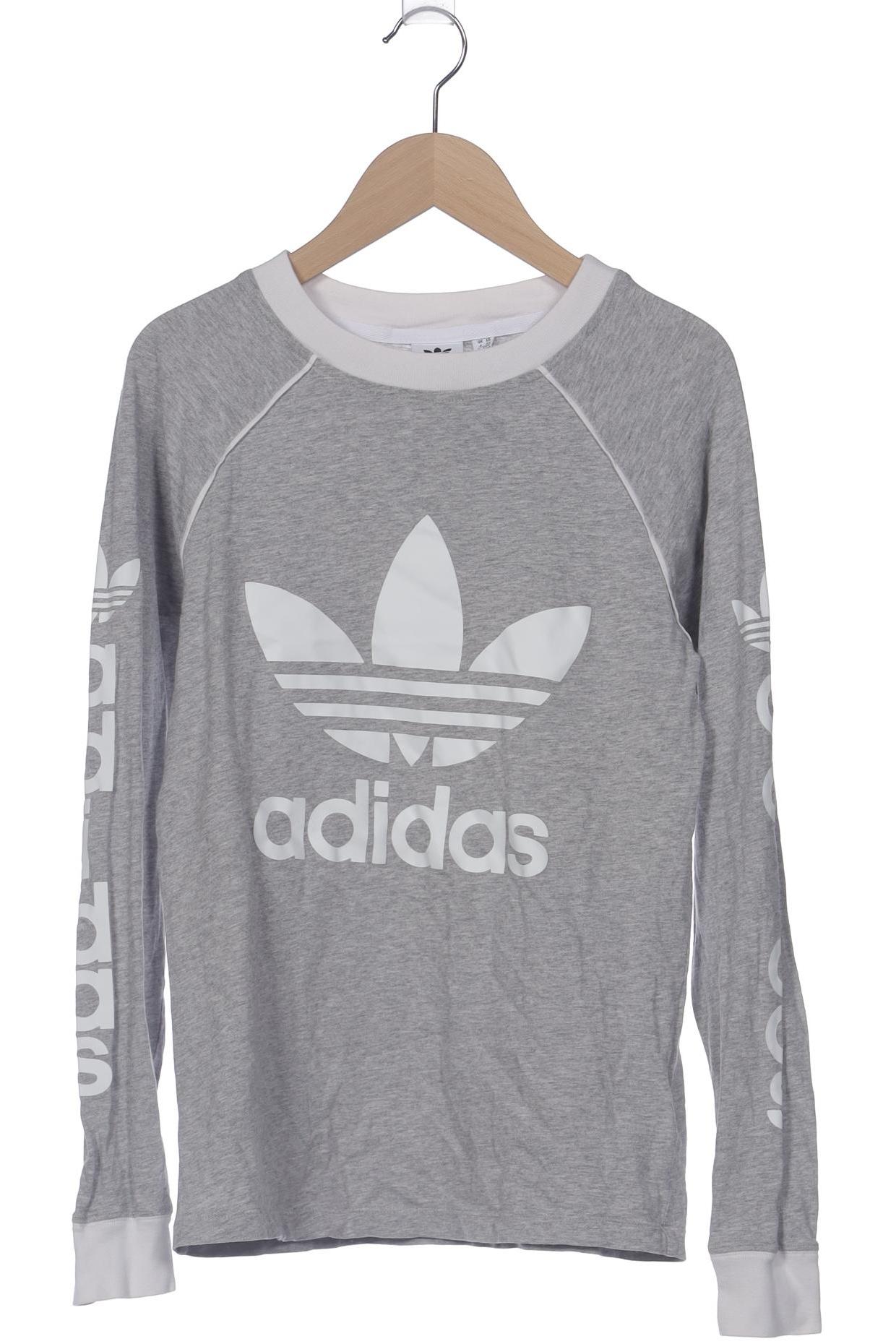 

adidas Originals Damen Langarmshirt, grau, Gr. 32
