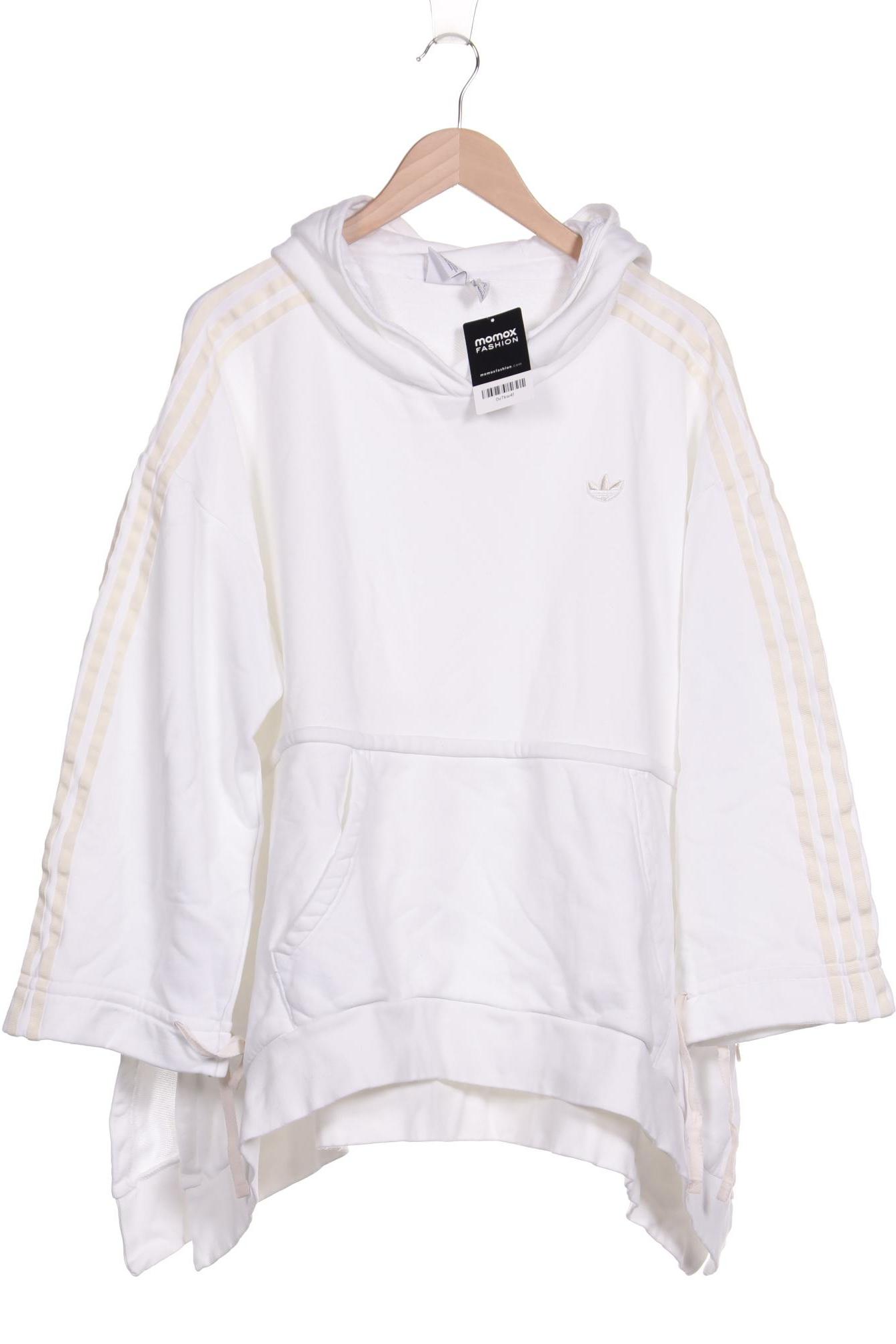

adidas Originals Damen Kapuzenpullover, weiß, Gr. 40
