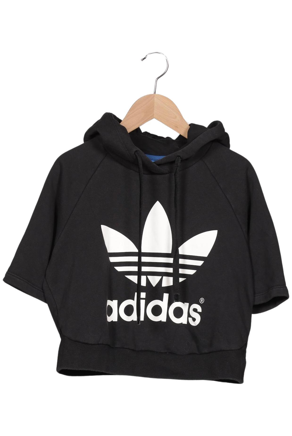 

adidas Originals Damen Kapuzenpullover, schwarz, Gr. 34