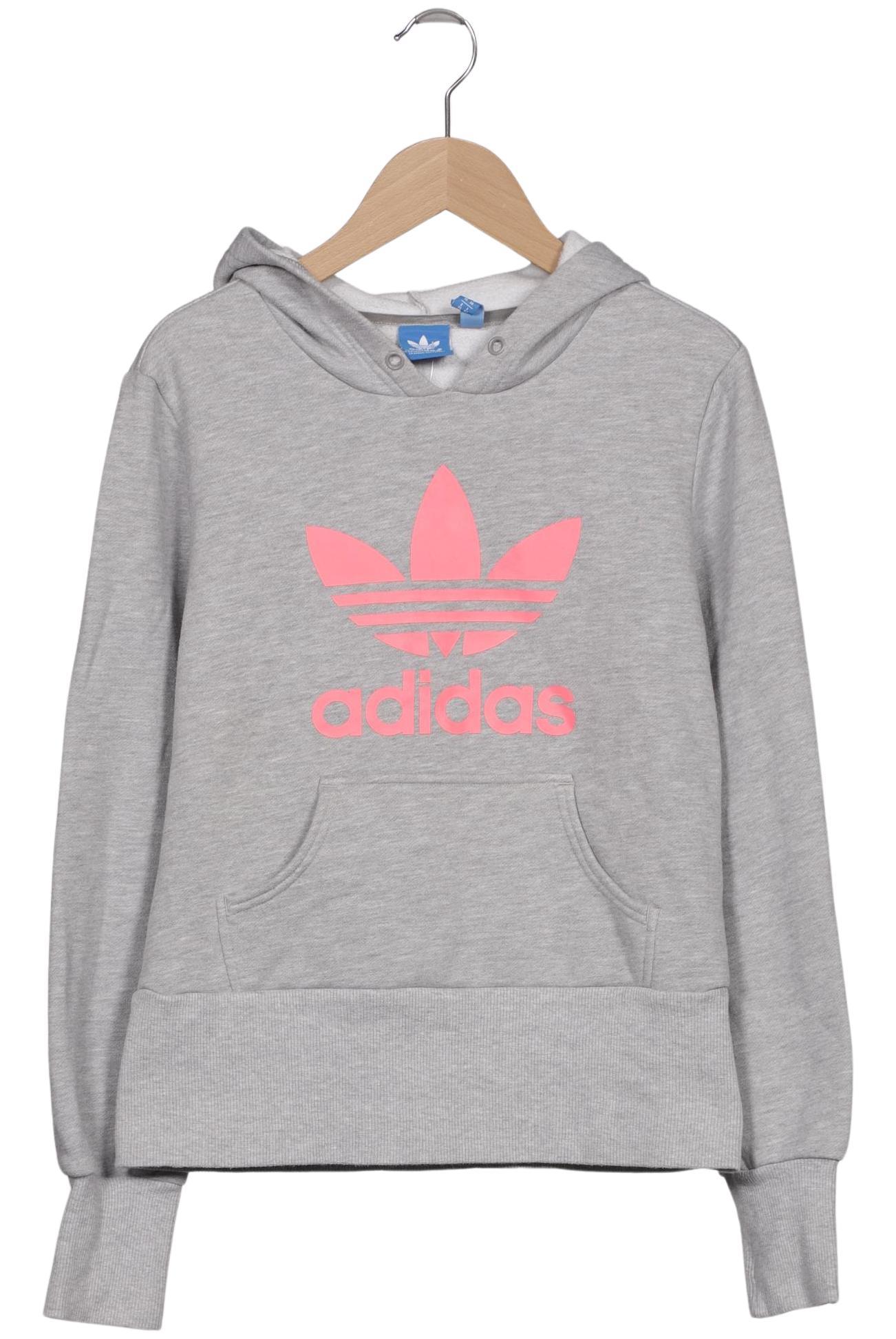 

adidas Originals Damen Kapuzenpullover, grau, Gr. 36