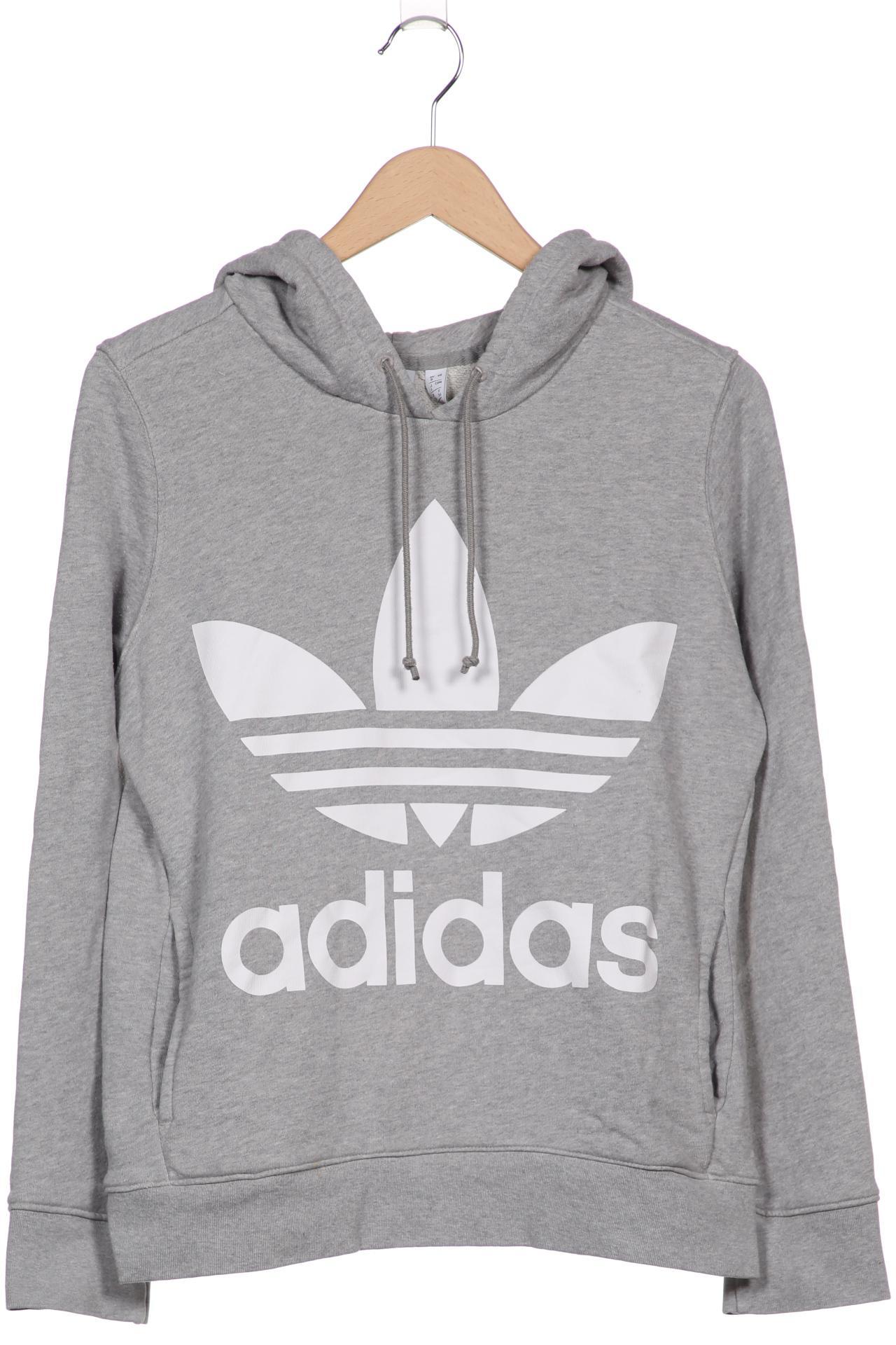 

adidas Originals Damen Kapuzenpullover, grau, Gr. 34