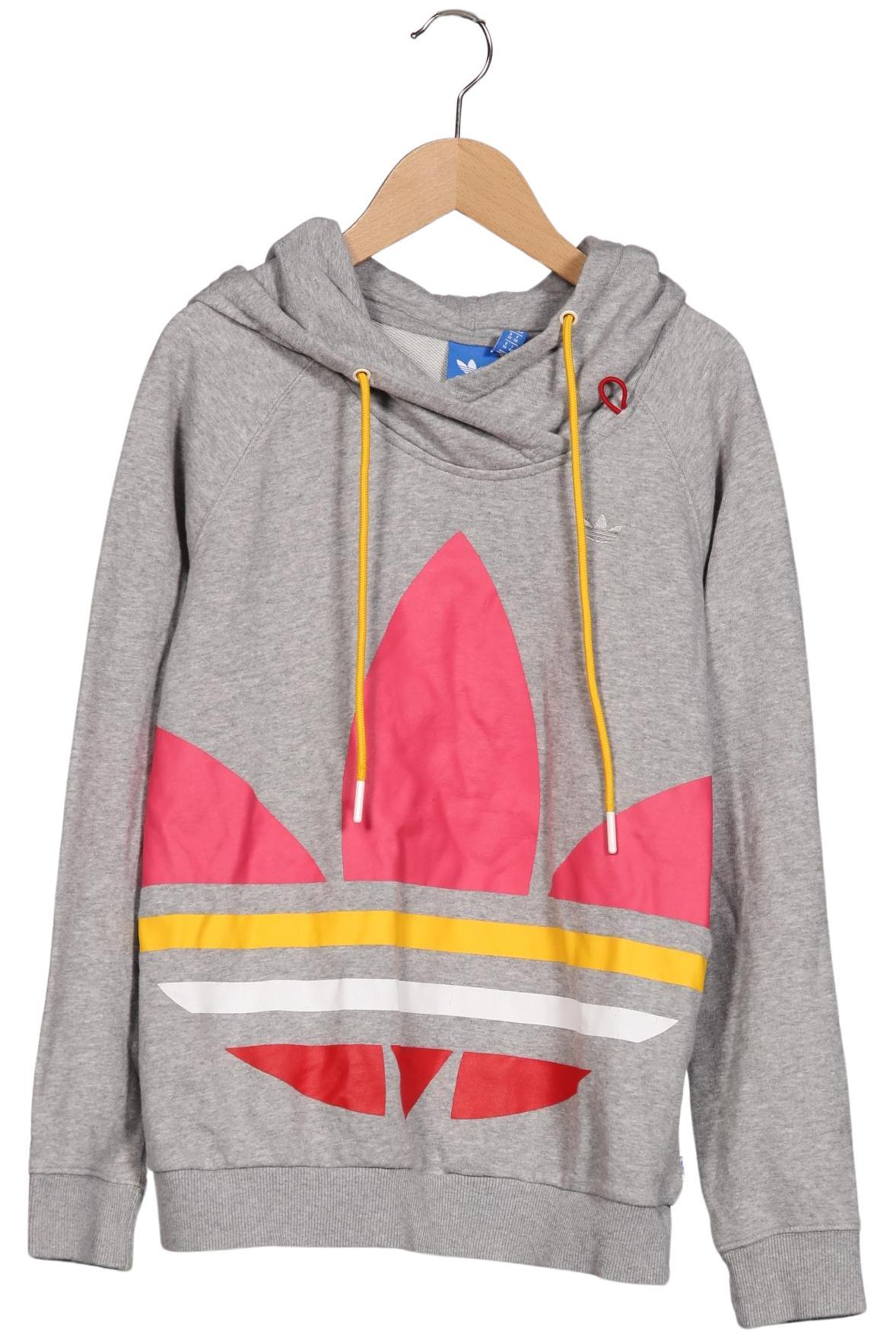 

adidas Originals Damen Kapuzenpullover, grau, Gr. 36