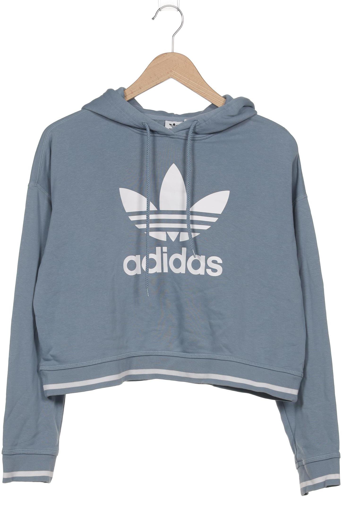 

adidas Originals Damen Kapuzenpullover, blau, Gr. 40