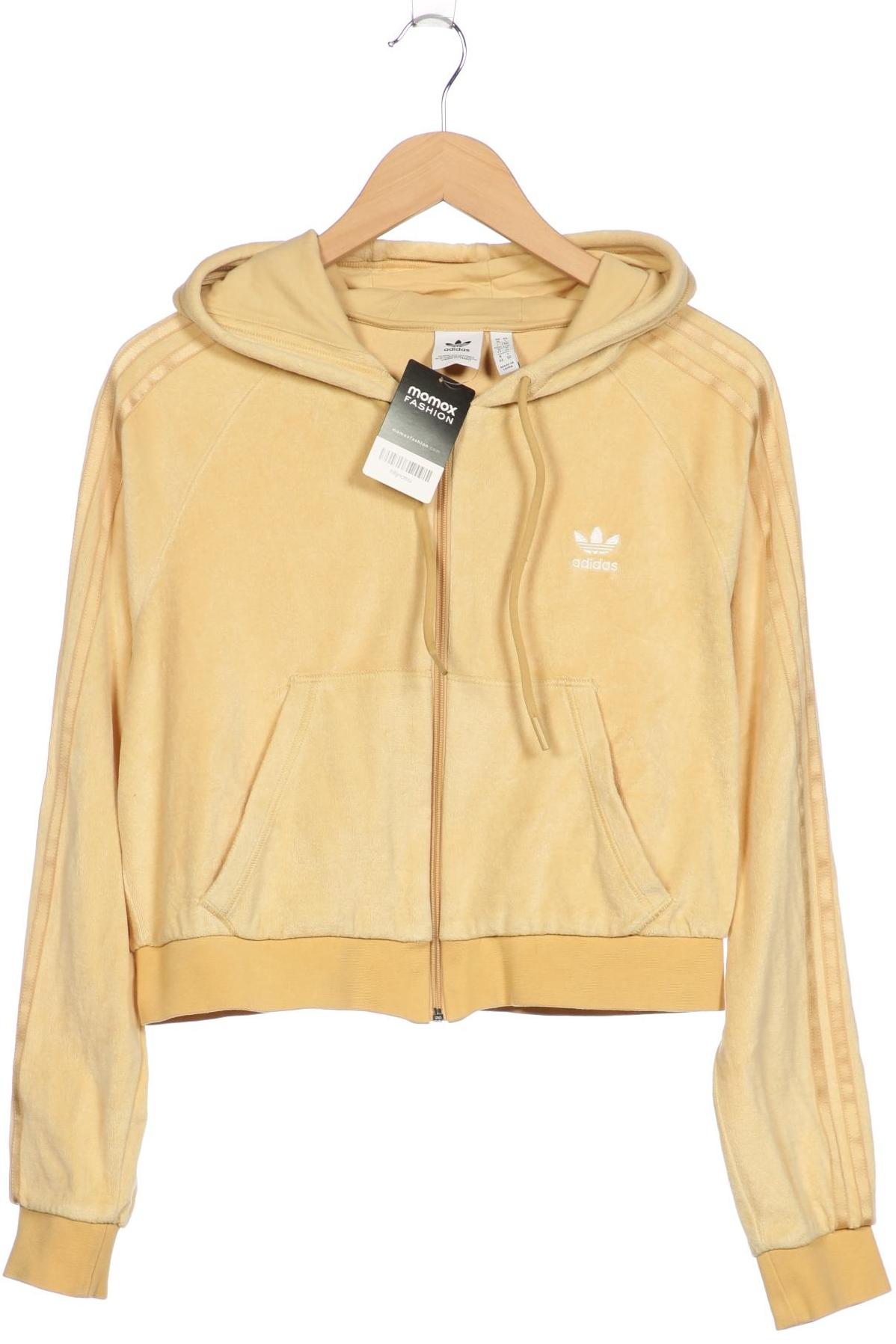 

adidas Originals Damen Kapuzenpullover, gelb, Gr. 44