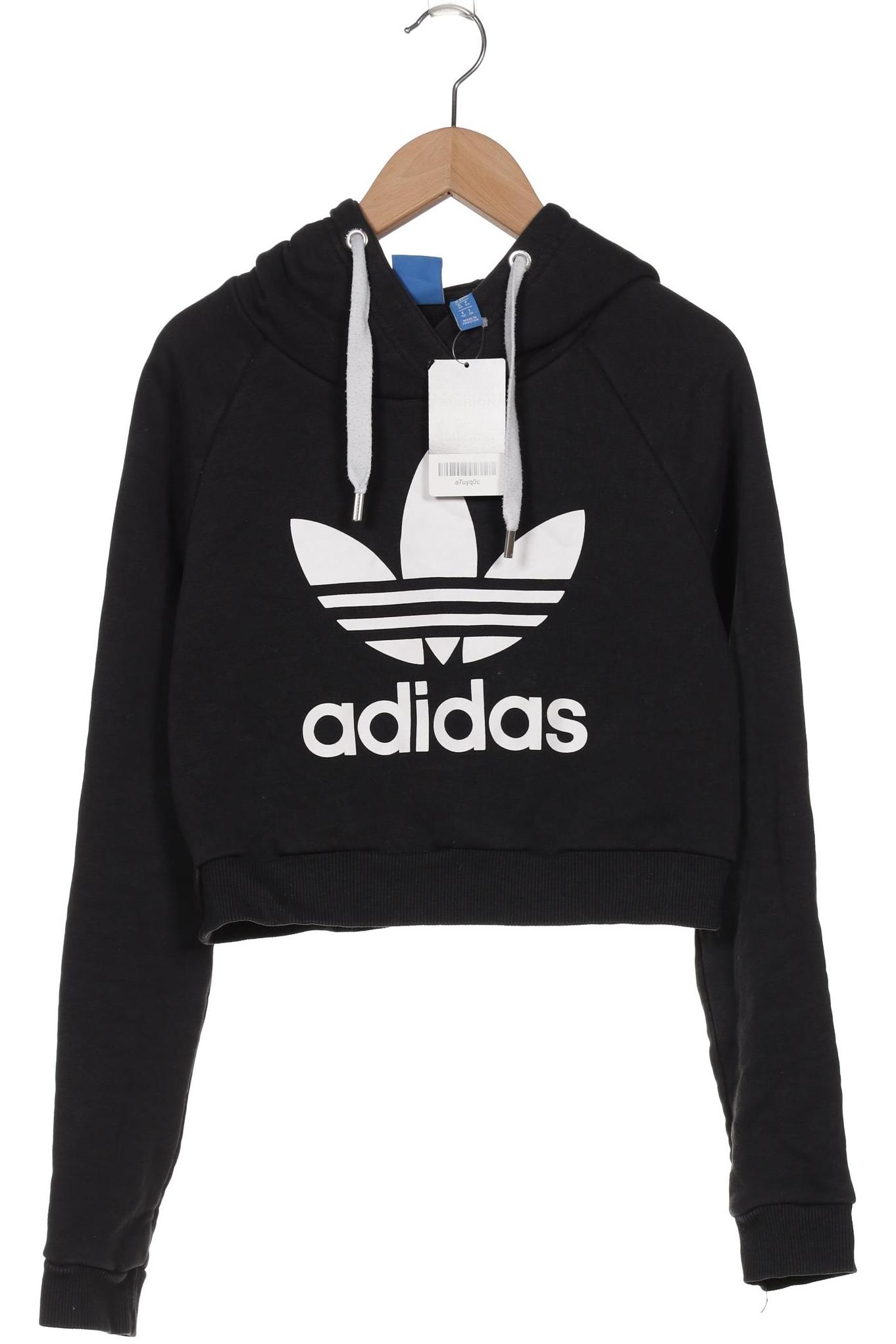 

adidas Originals Damen Kapuzenpullover, schwarz, Gr. 32