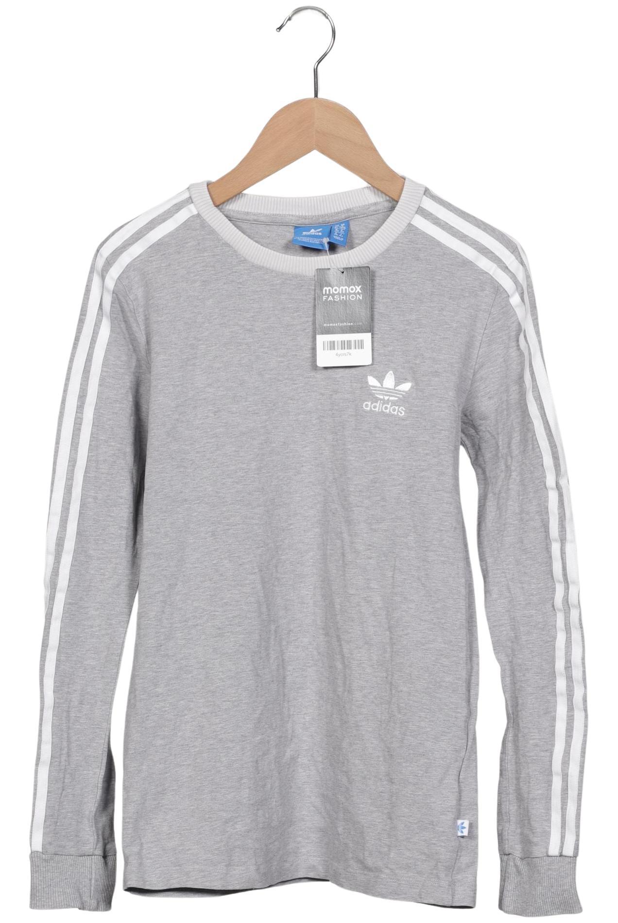 

adidas Originals Damen Langarmshirt, grau, Gr. 36