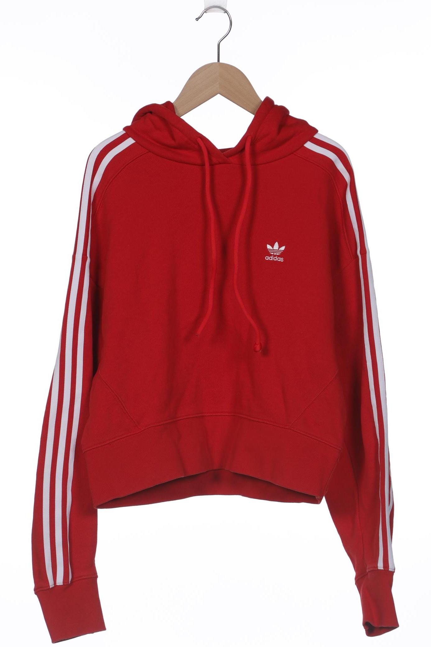 

adidas Originals Damen Kapuzenpullover, rot