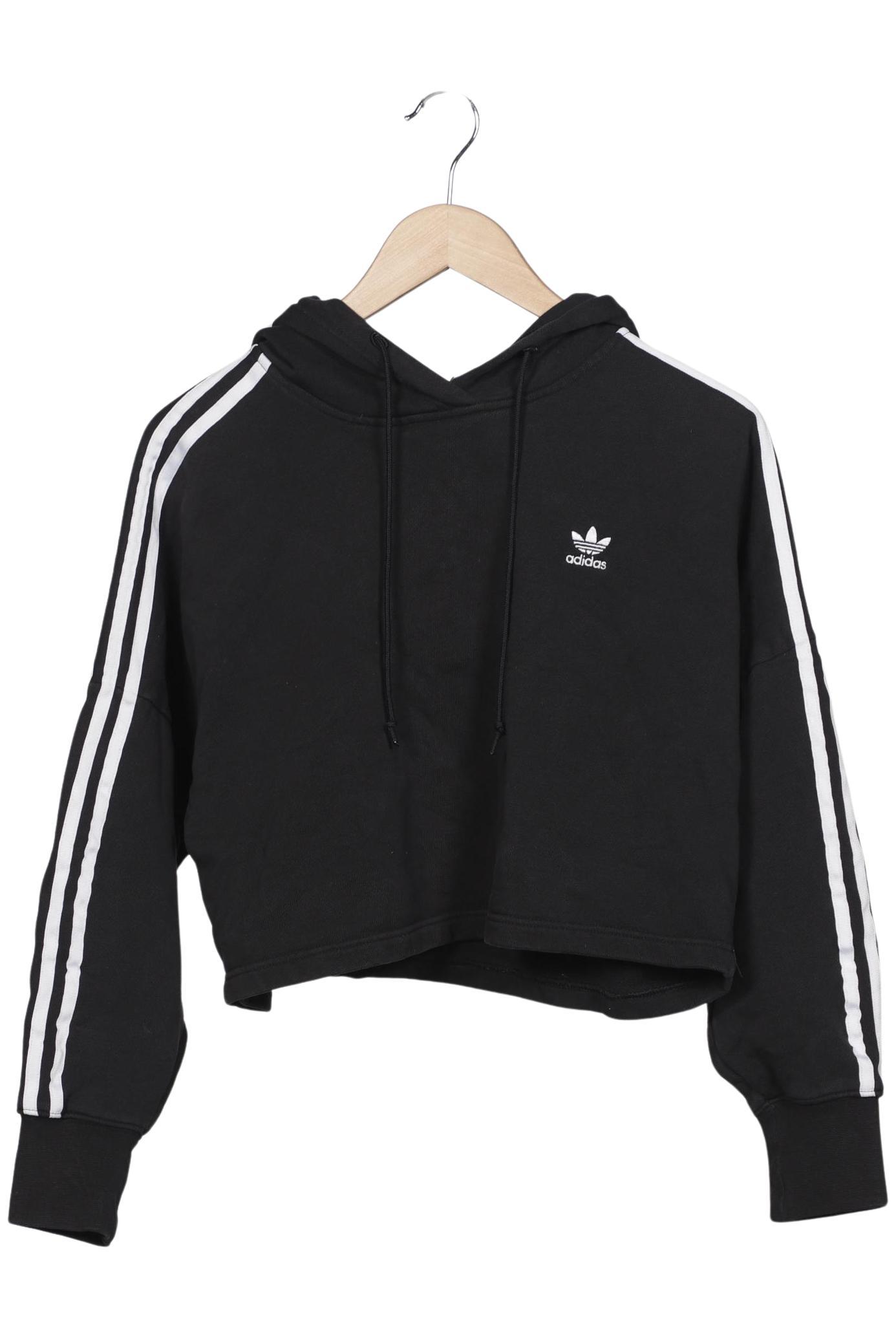 

adidas Originals Damen Kapuzenpullover, schwarz, Gr. 34