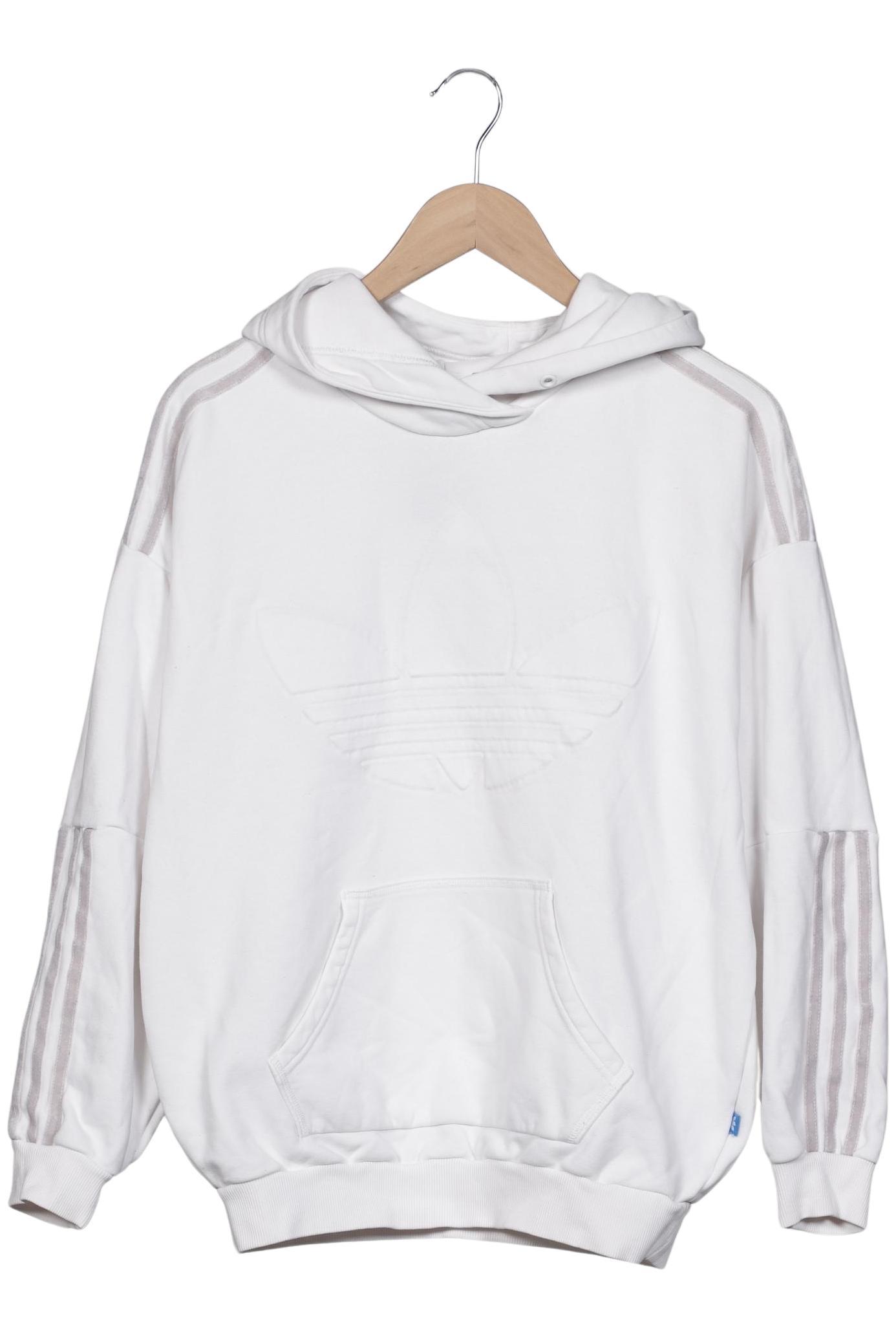 

adidas Originals Damen Kapuzenpullover, weiß, Gr. 36