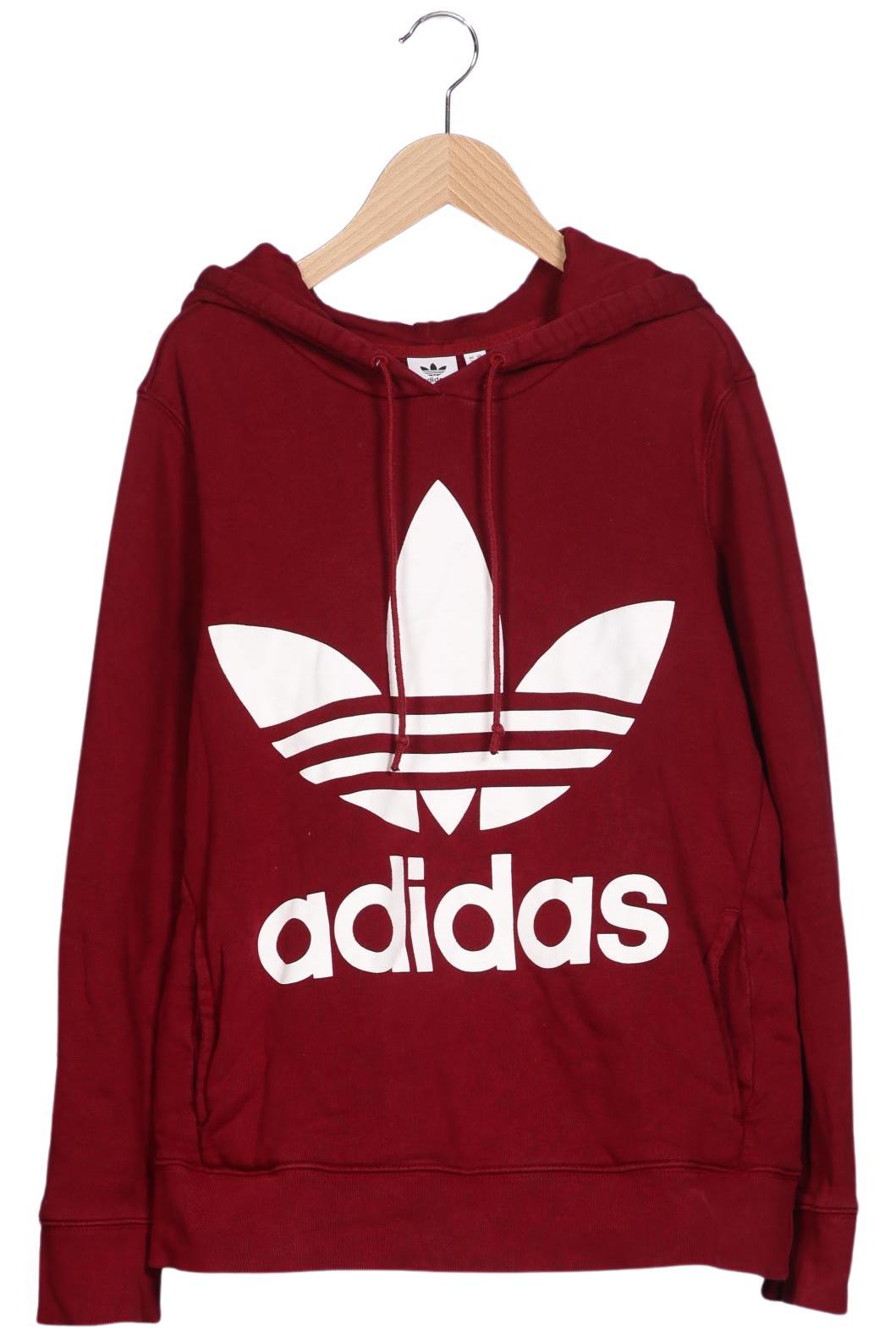 

adidas Originals Damen Kapuzenpullover, rot, Gr. 38