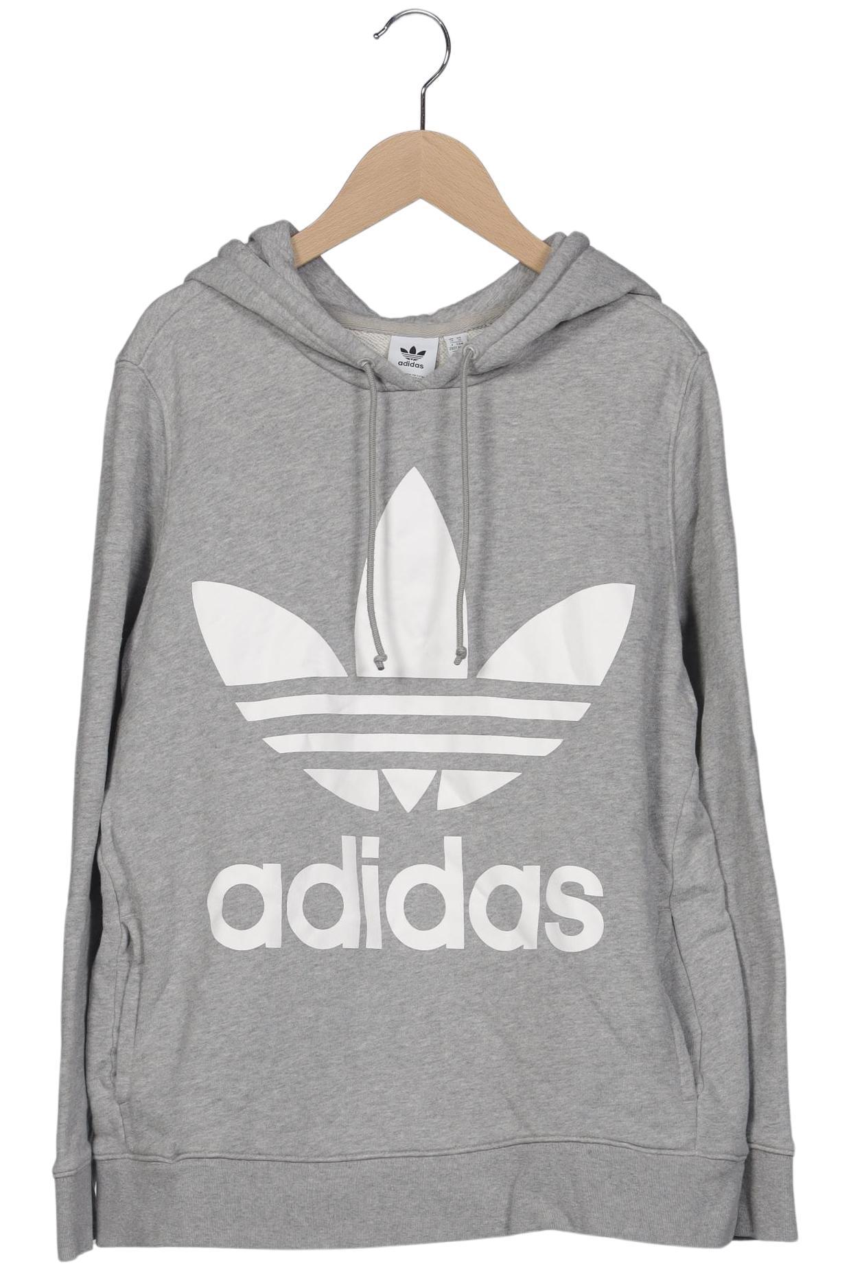 

adidas Originals Damen Kapuzenpullover, grau, Gr. 40