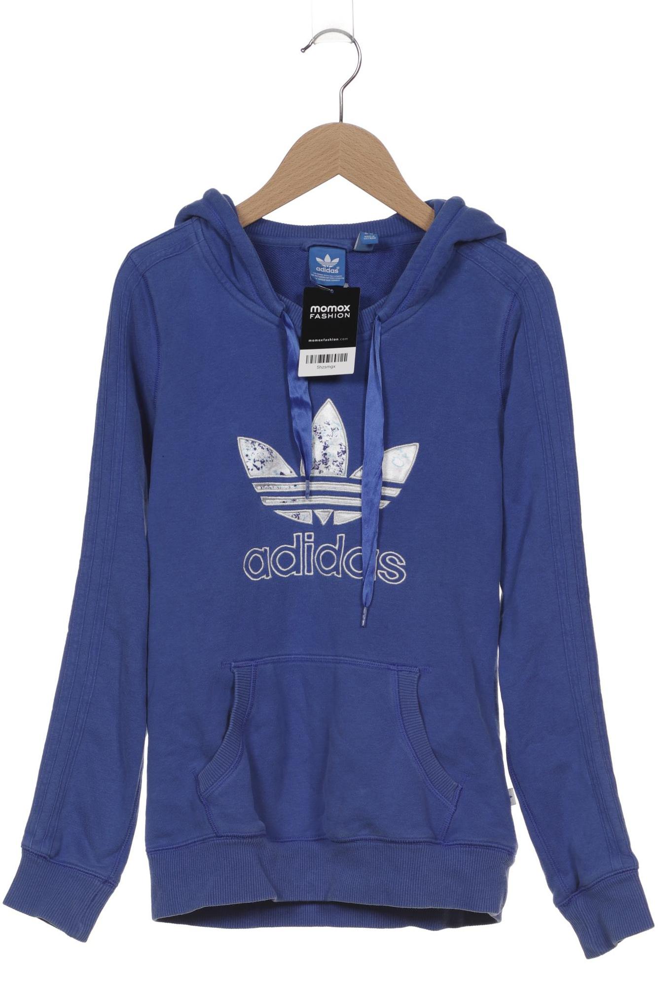 

adidas Originals Damen Kapuzenpullover, blau, Gr. 36