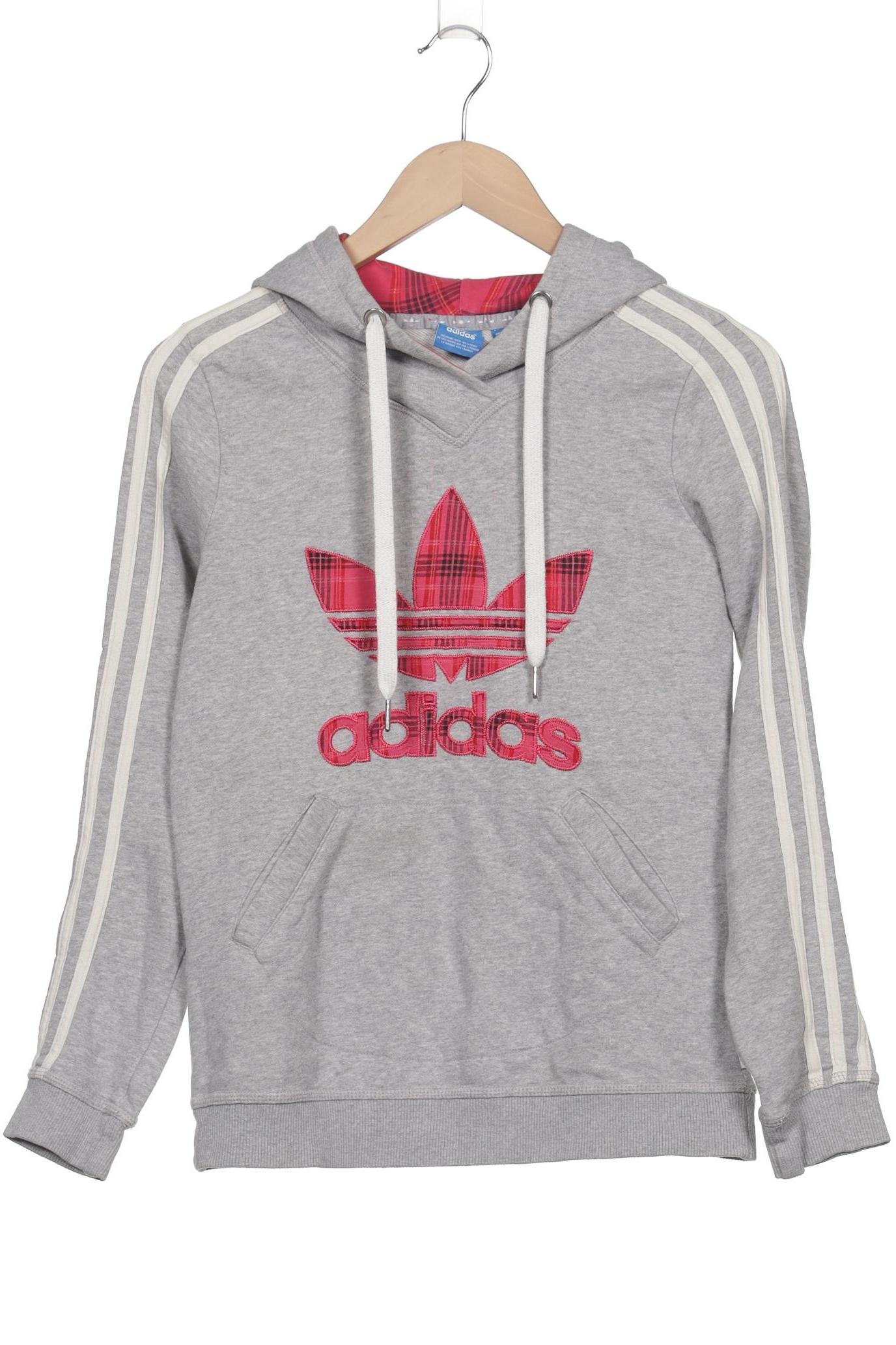 

adidas Originals Damen Kapuzenpullover, grau, Gr. 36