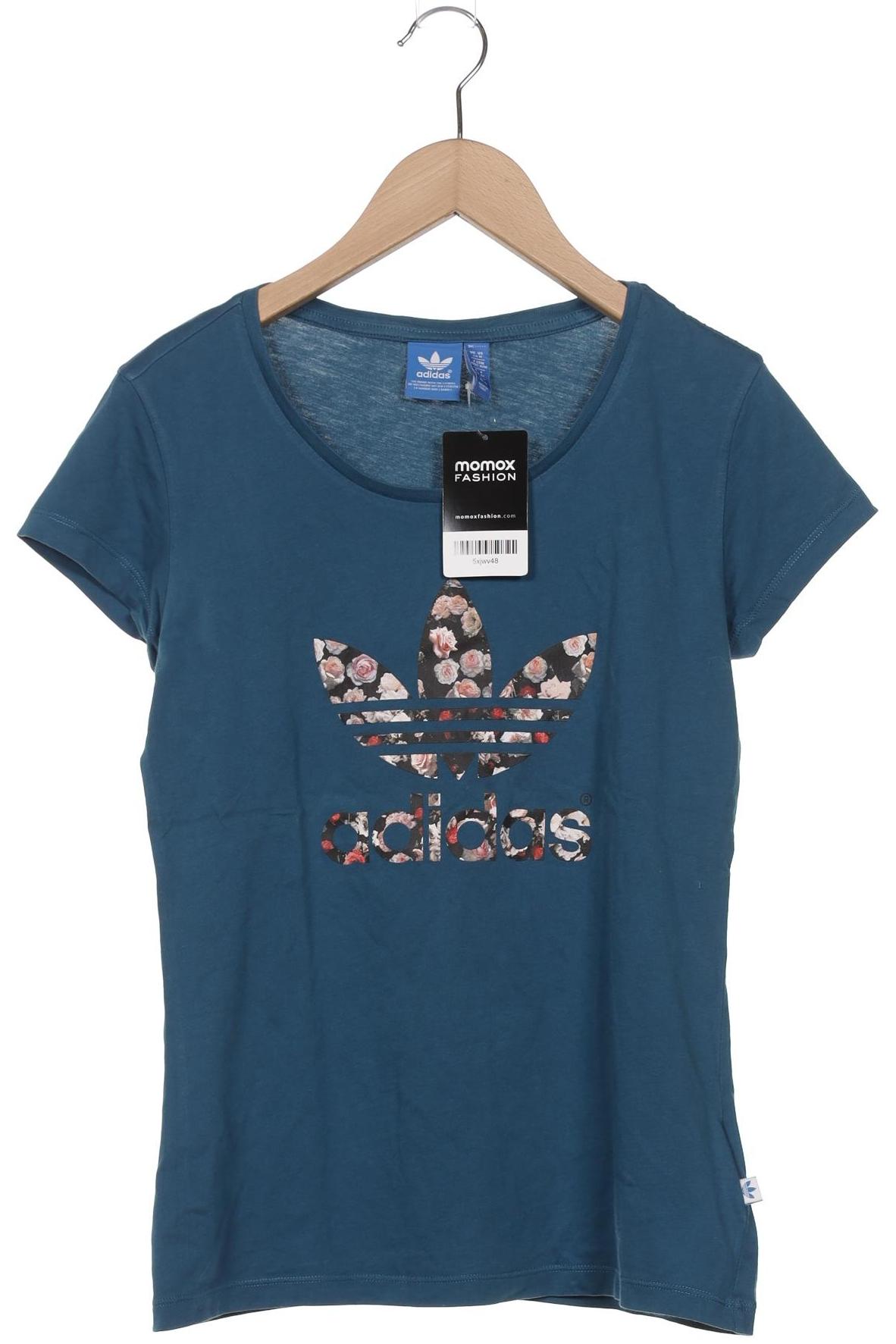

adidas Originals Damen T-Shirt, blau, Gr. 40