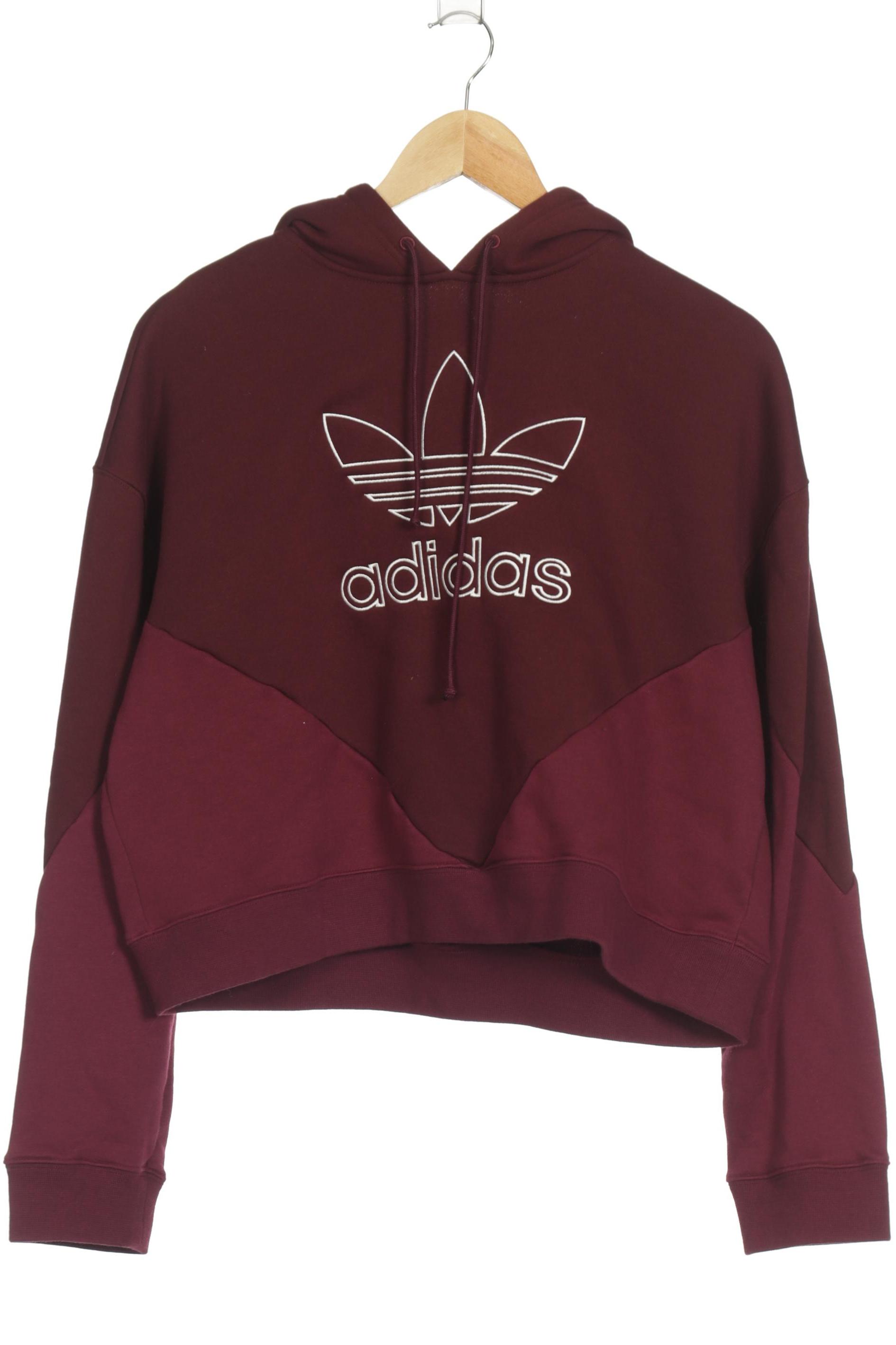 

adidas Originals Damen Kapuzenpullover, rot, Gr. 38