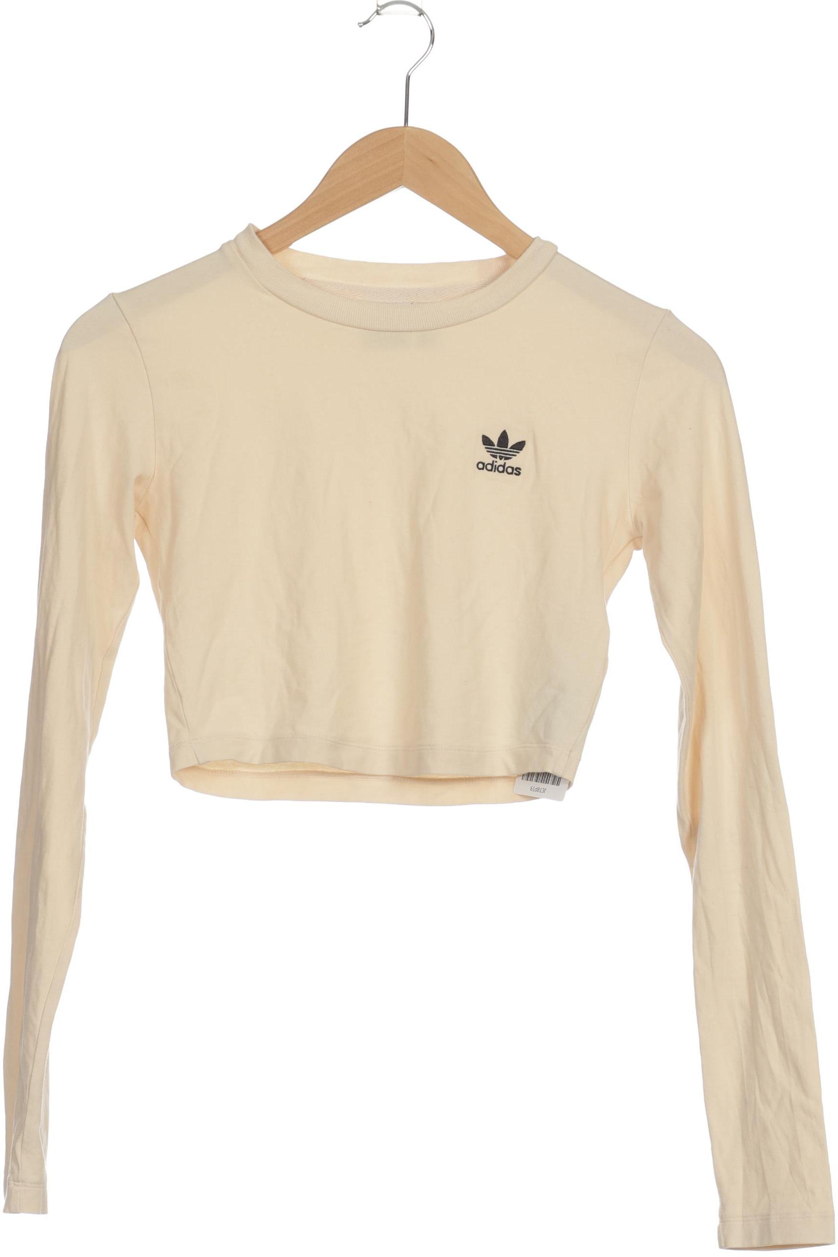 

adidas Originals Damen Langarmshirt, beige, Gr. 34