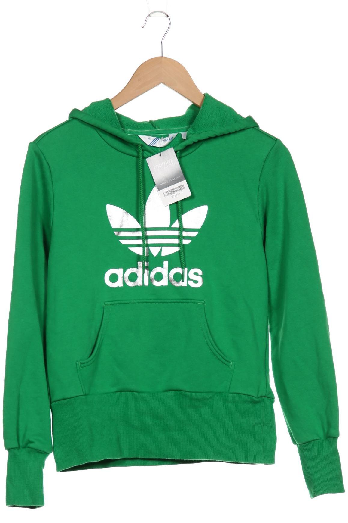 

adidas Originals Damen Kapuzenpullover, grün, Gr. 40