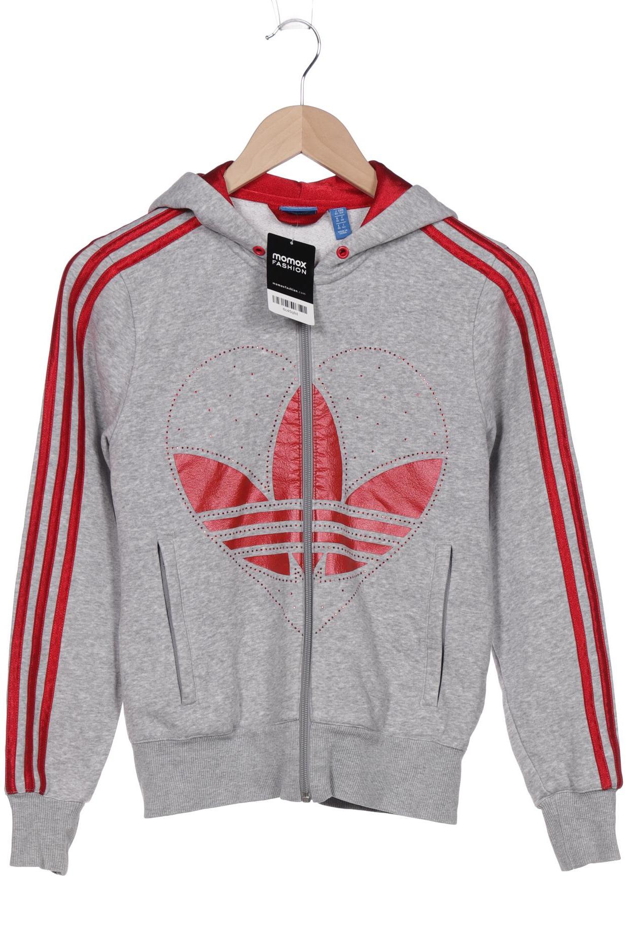 

adidas Originals Damen Kapuzenpullover, grau