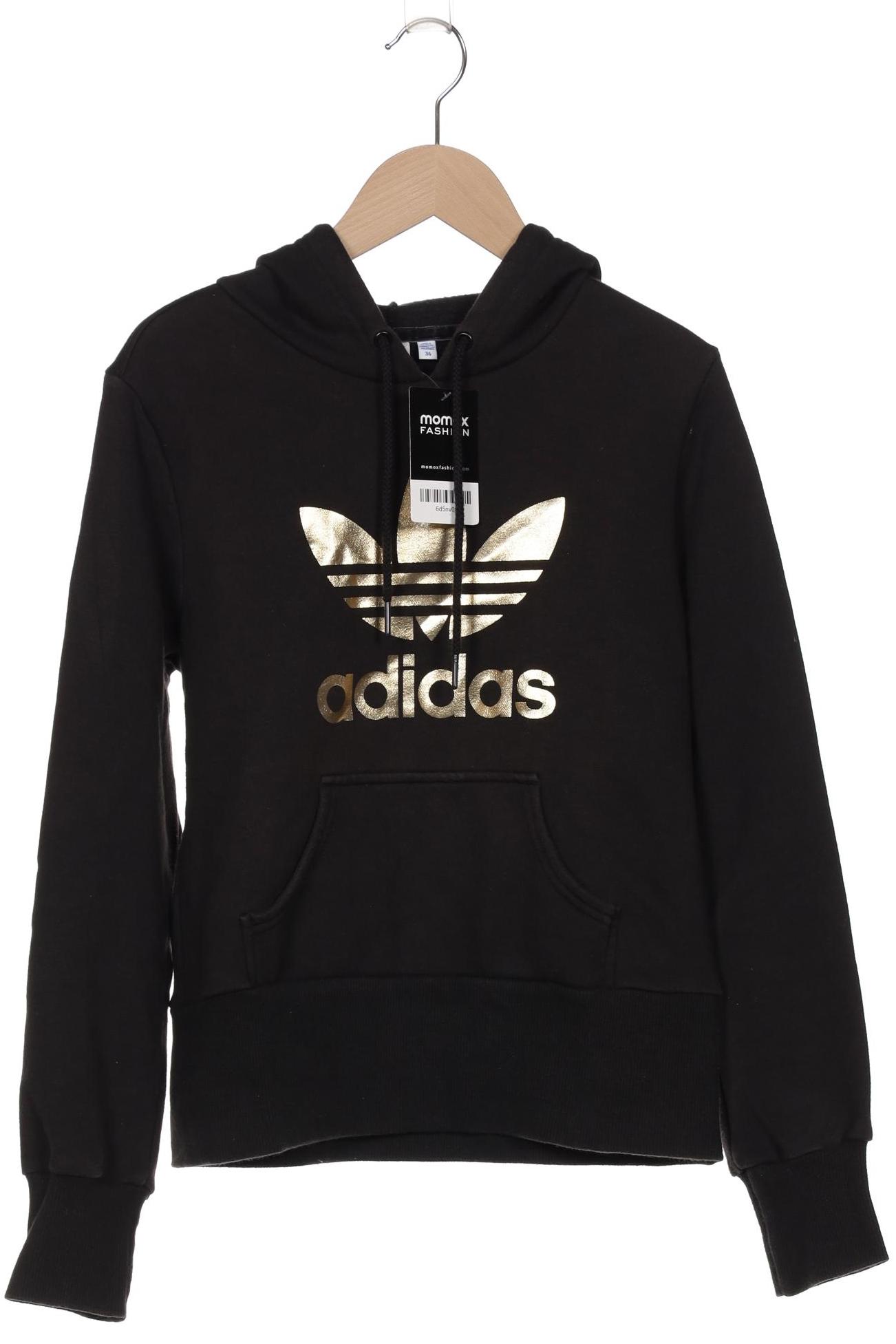 

adidas Originals Damen Kapuzenpullover, schwarz, Gr. 36