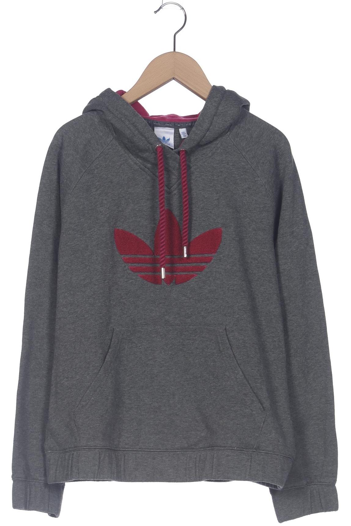 

adidas Originals Damen Kapuzenpullover, grau, Gr. 42