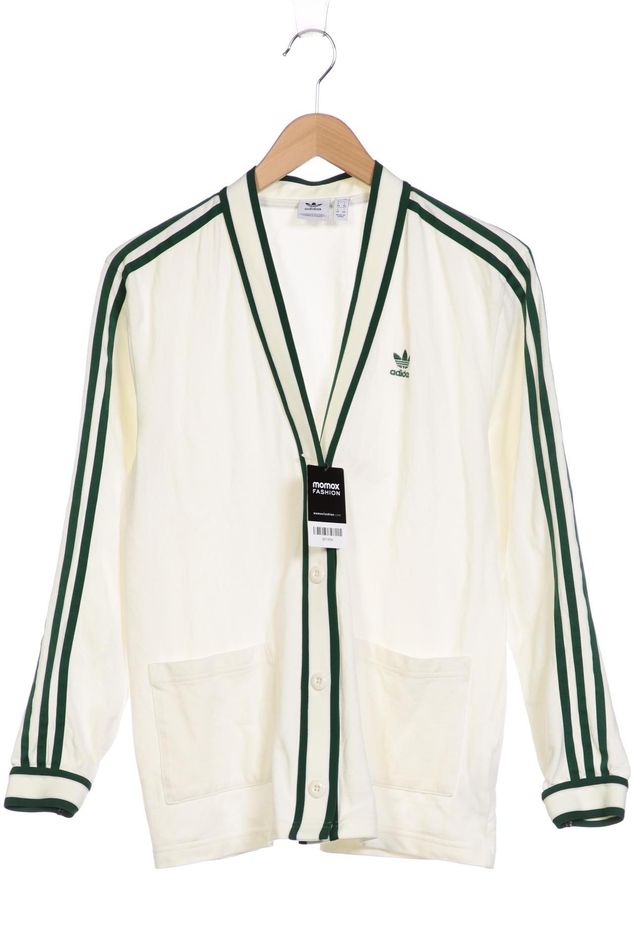 

adidas Originals Damen Strickjacke, weiß, Gr. 34