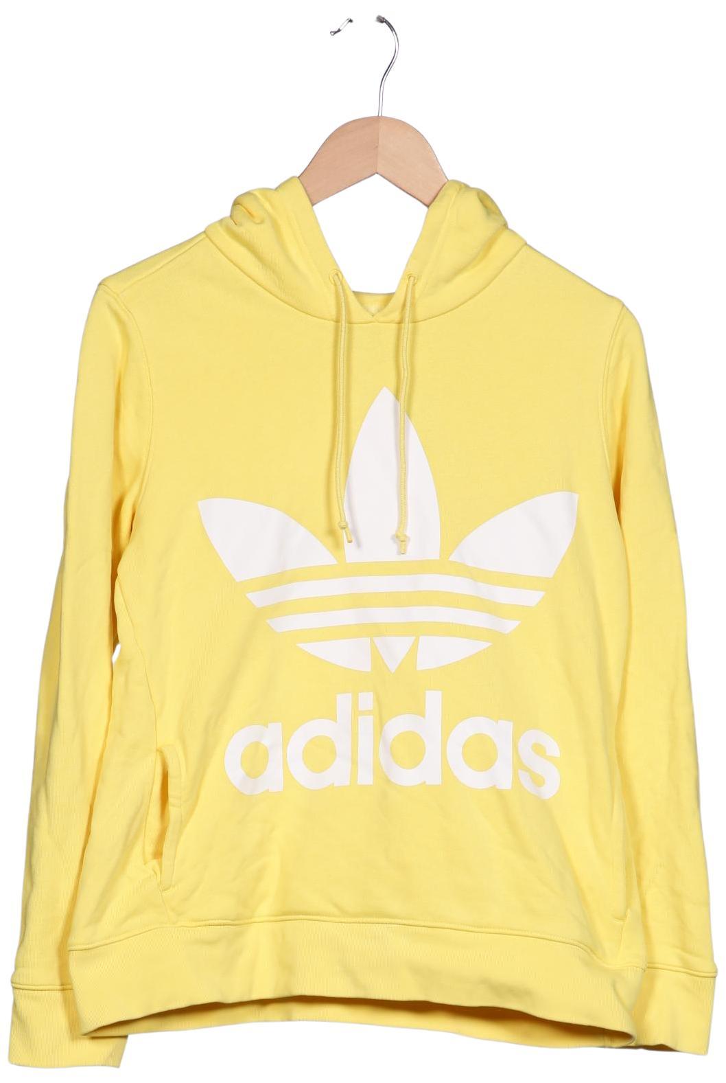

adidas Originals Damen Kapuzenpullover, gelb, Gr. 36